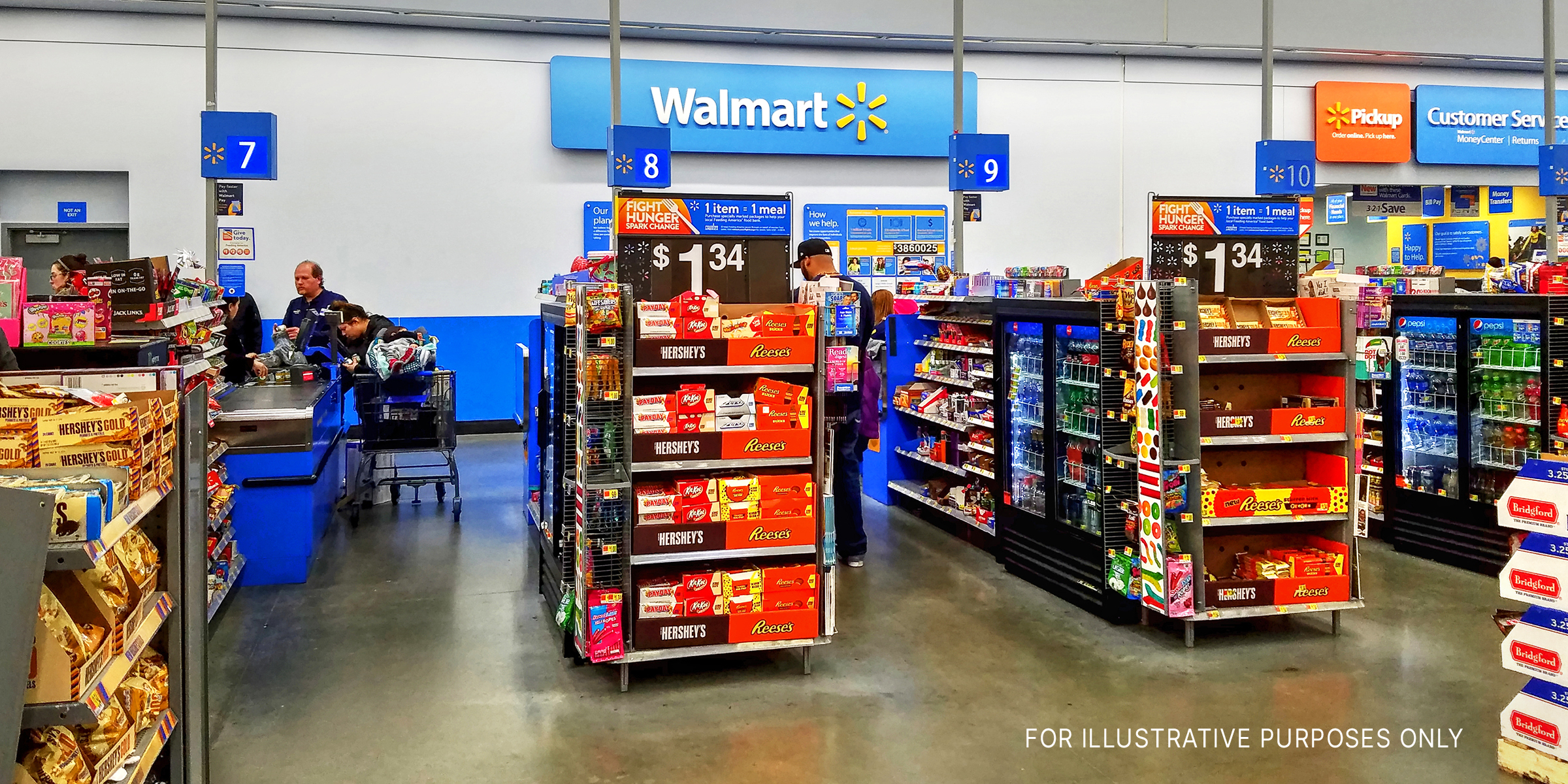 A Walmart store | Source: Shutterstock