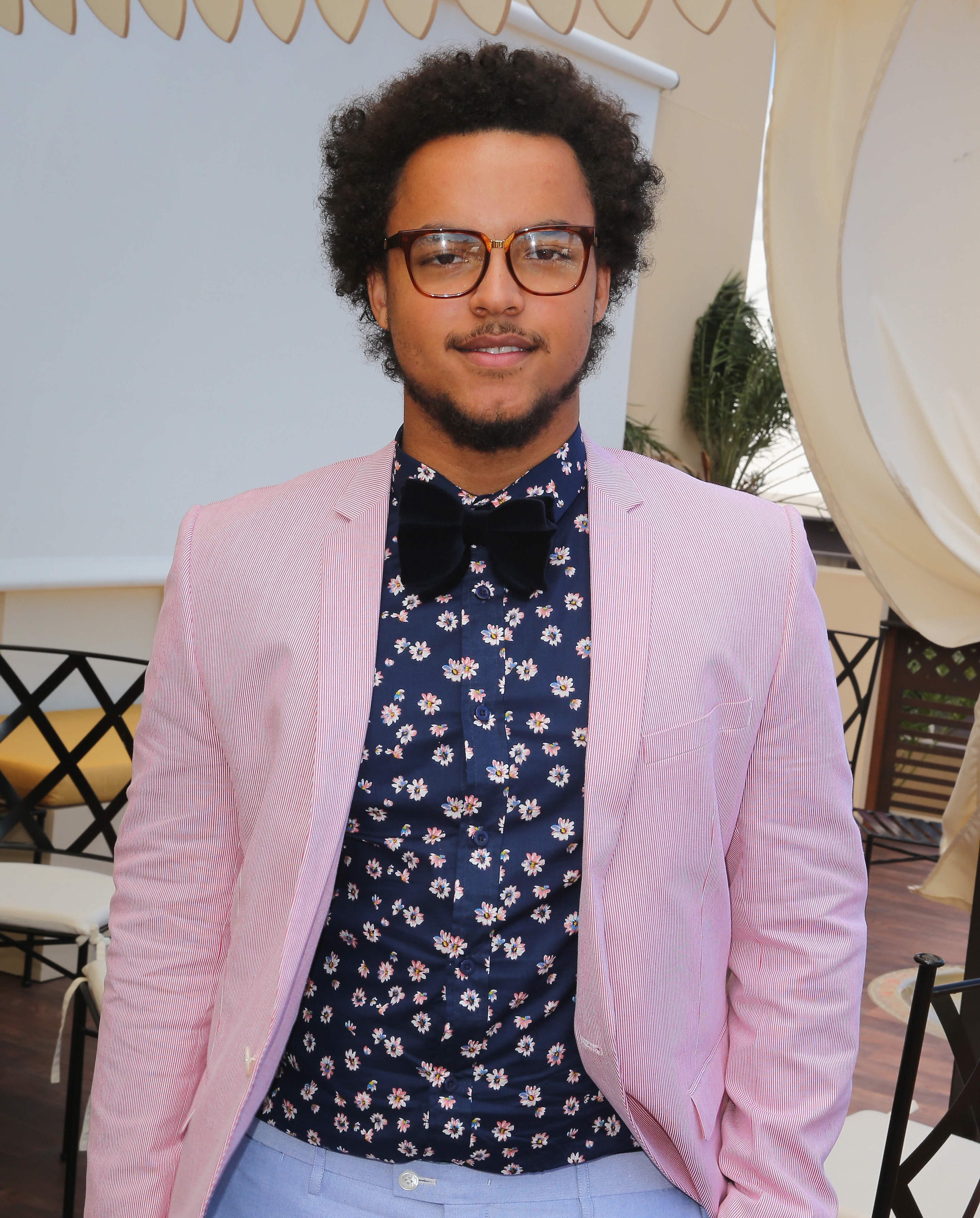 Connor Cruise at the Emirates marquee during Stakes Day in Melbourne, Australia on November 9, 2013. | Source: Getty Images