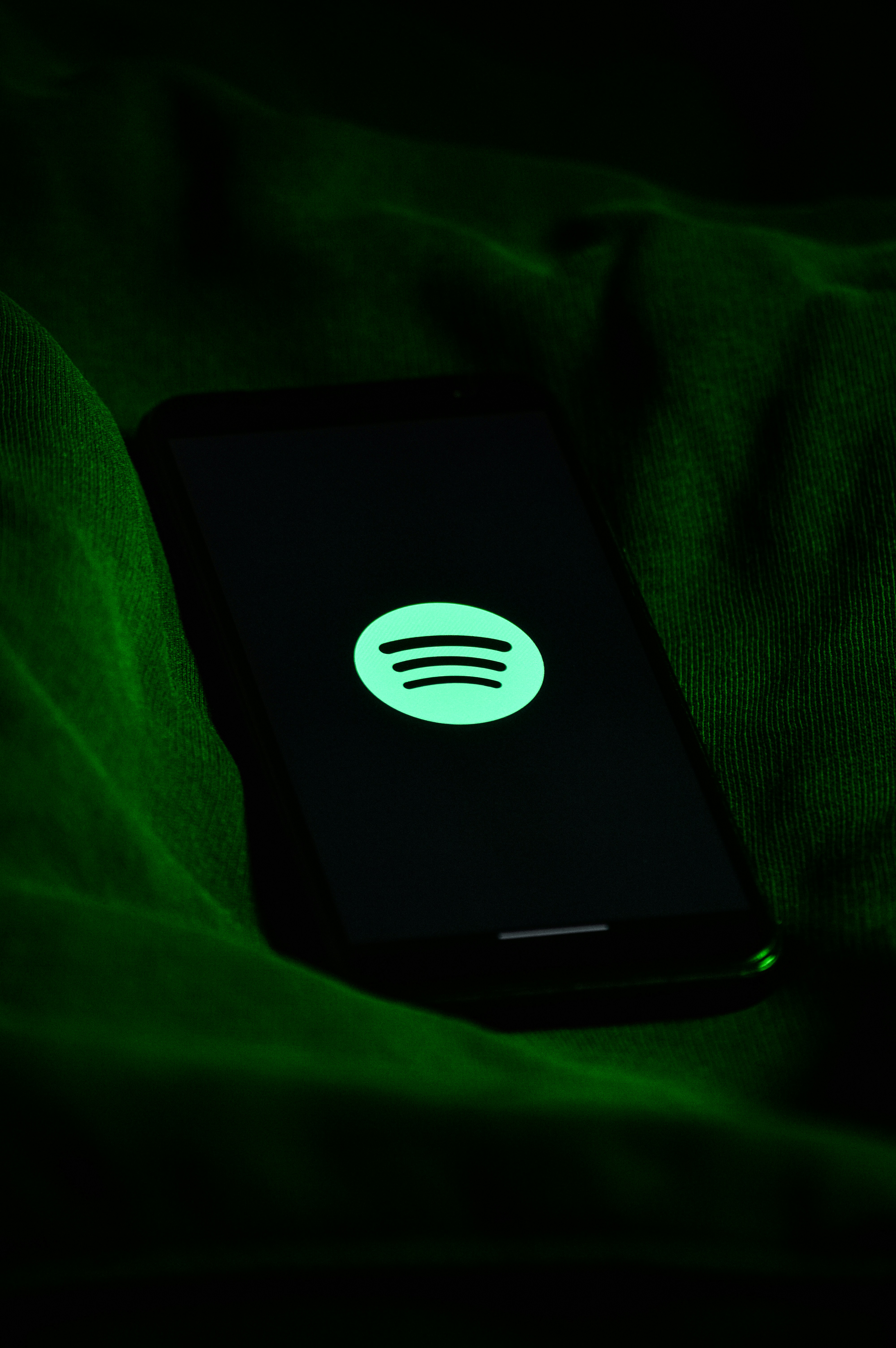 A cellphone opened to Spotify | Source: Unsplash
