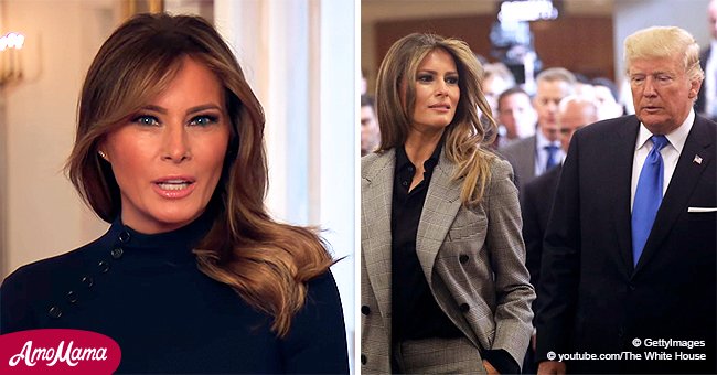 Melania Trump Encourages People to Take Wearing Face Masks and Social ...