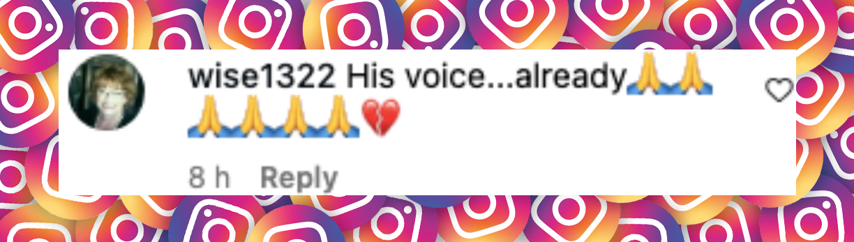 Netizen comment about Eric Dane, posted on September 15, 2025. | Source: Instagram/iamalsorg and realericdane