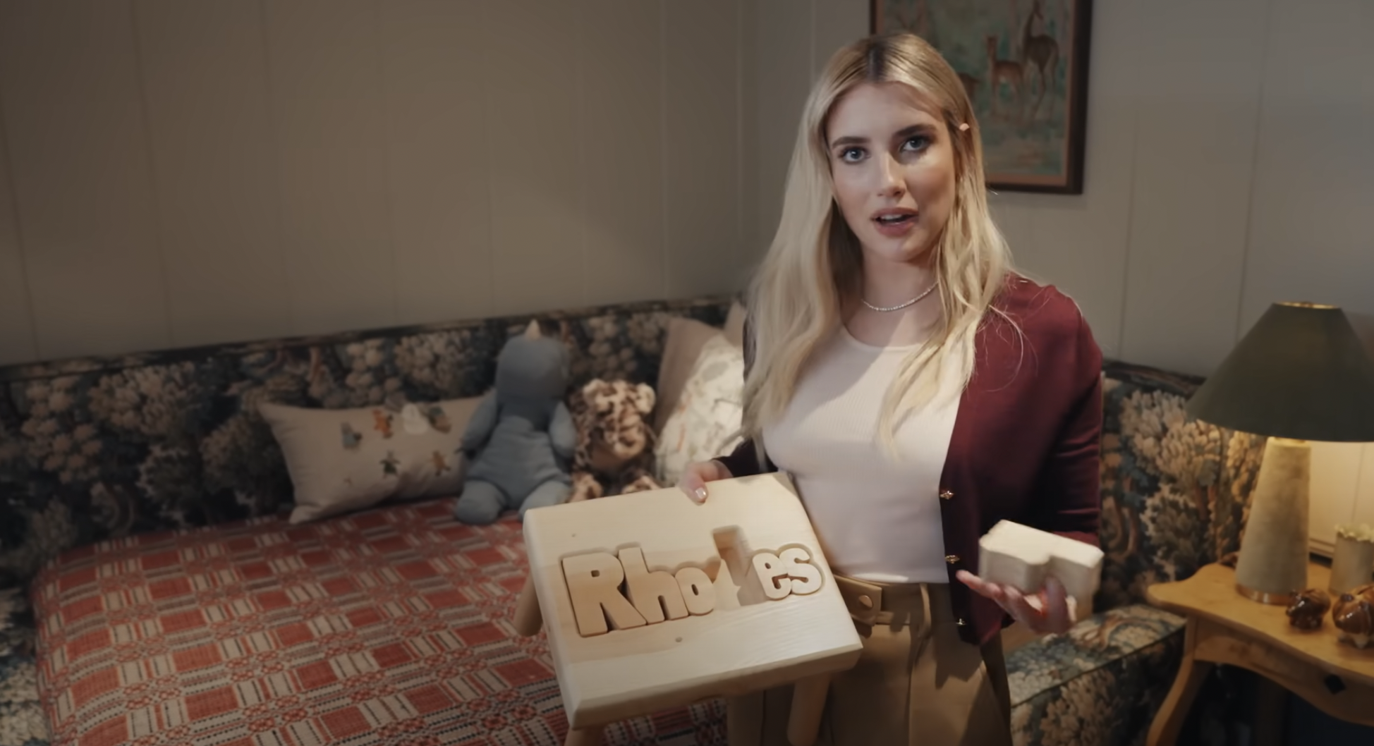 Emma Roberts' son's room featured in Architectural Digest, dated April 2024 | Source: YouTube/Architectural Digest