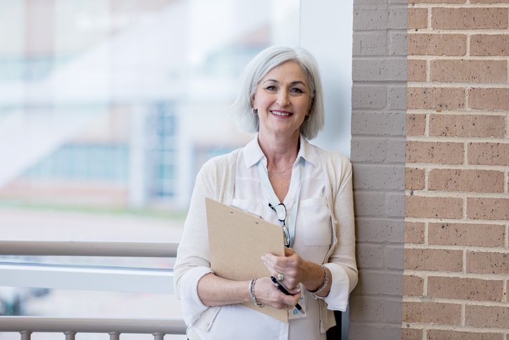 A visit from the school administrator | Photo: Getty Images