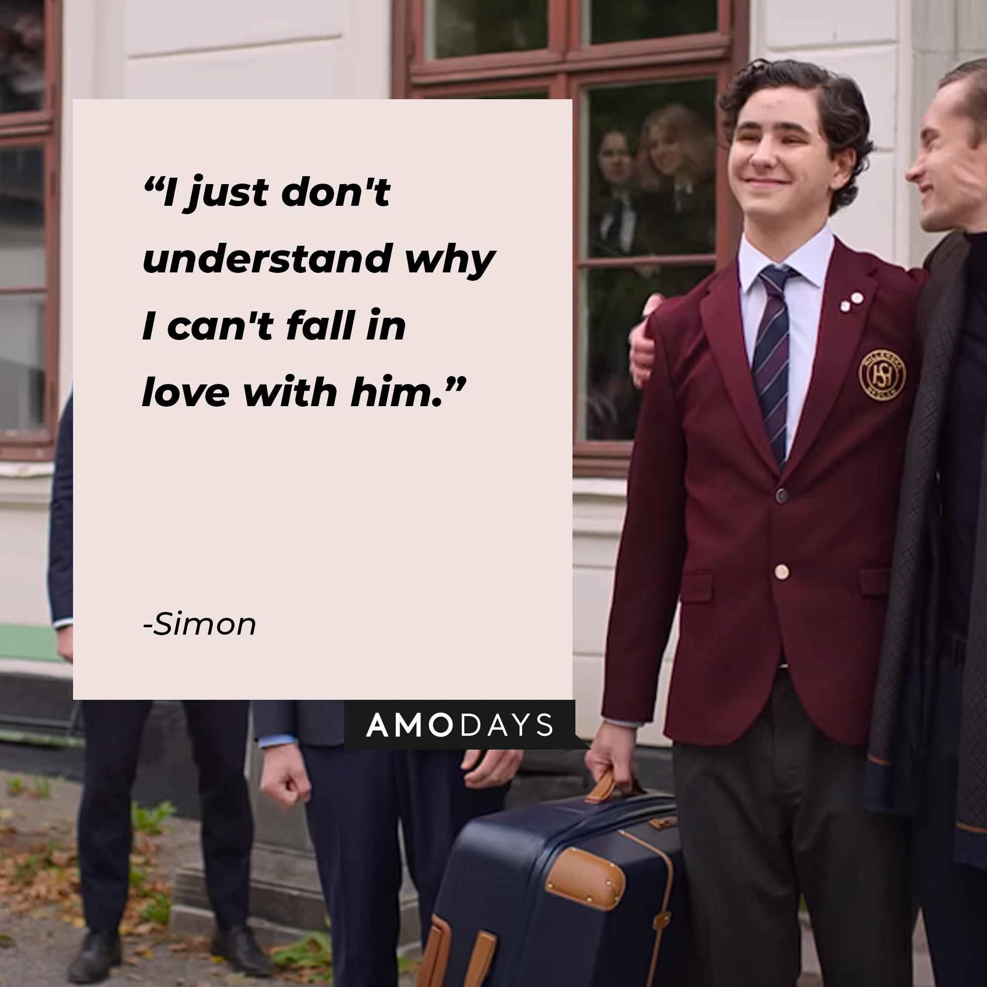 Simon’s quote: "I just don't understand why I can't fall in love with him." | Image: Youtube.com/Netflix