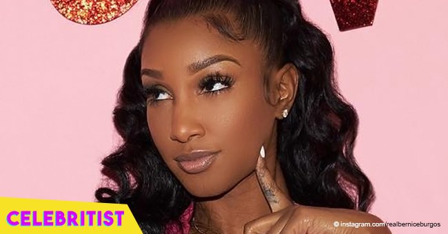 Bernice Burgos stuns with long blonde locks and blue bikini in recent picture