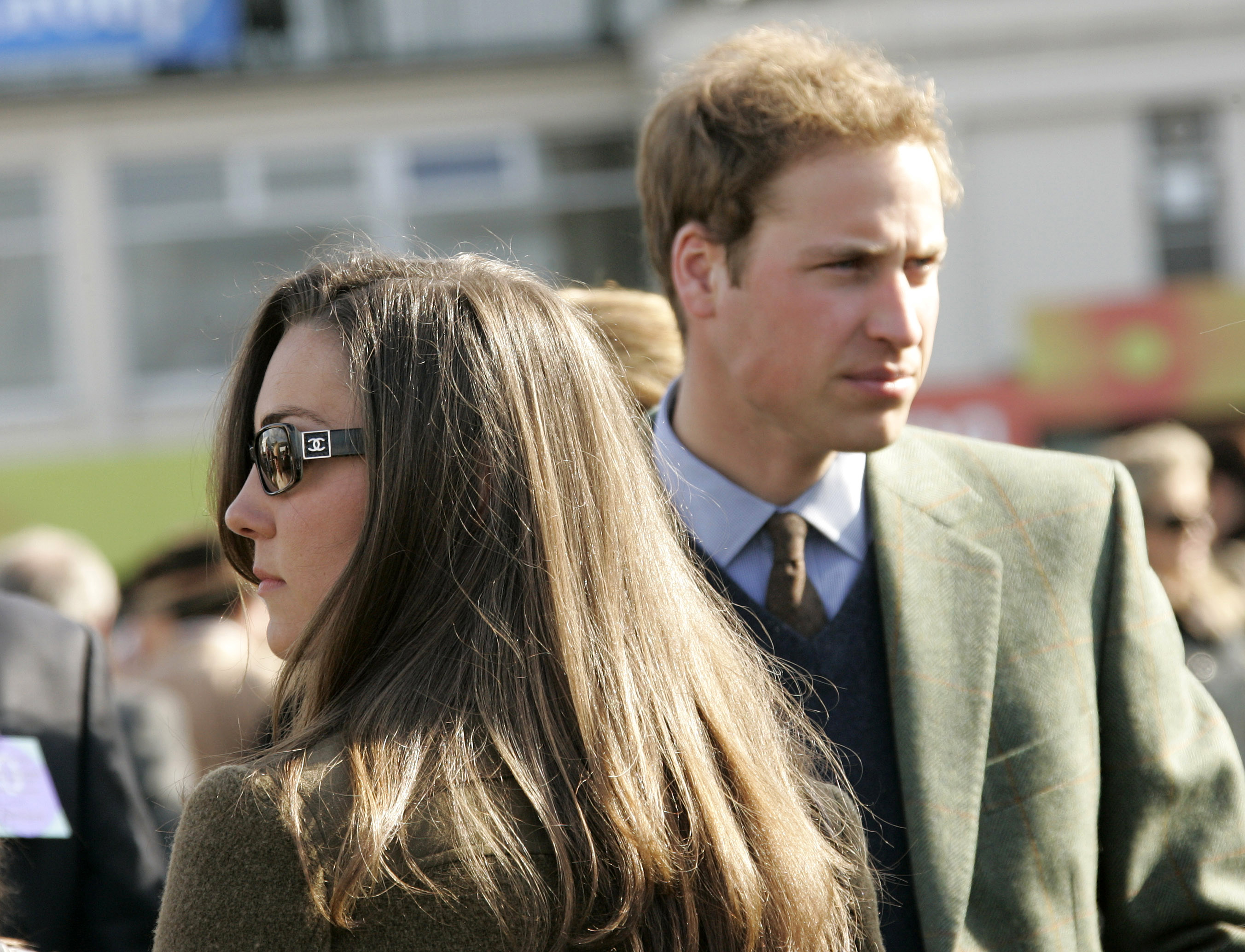 Kate Middleton and Prince William at the Cheltenham Festival Race Meeting in 2007. | Source: Getty Images