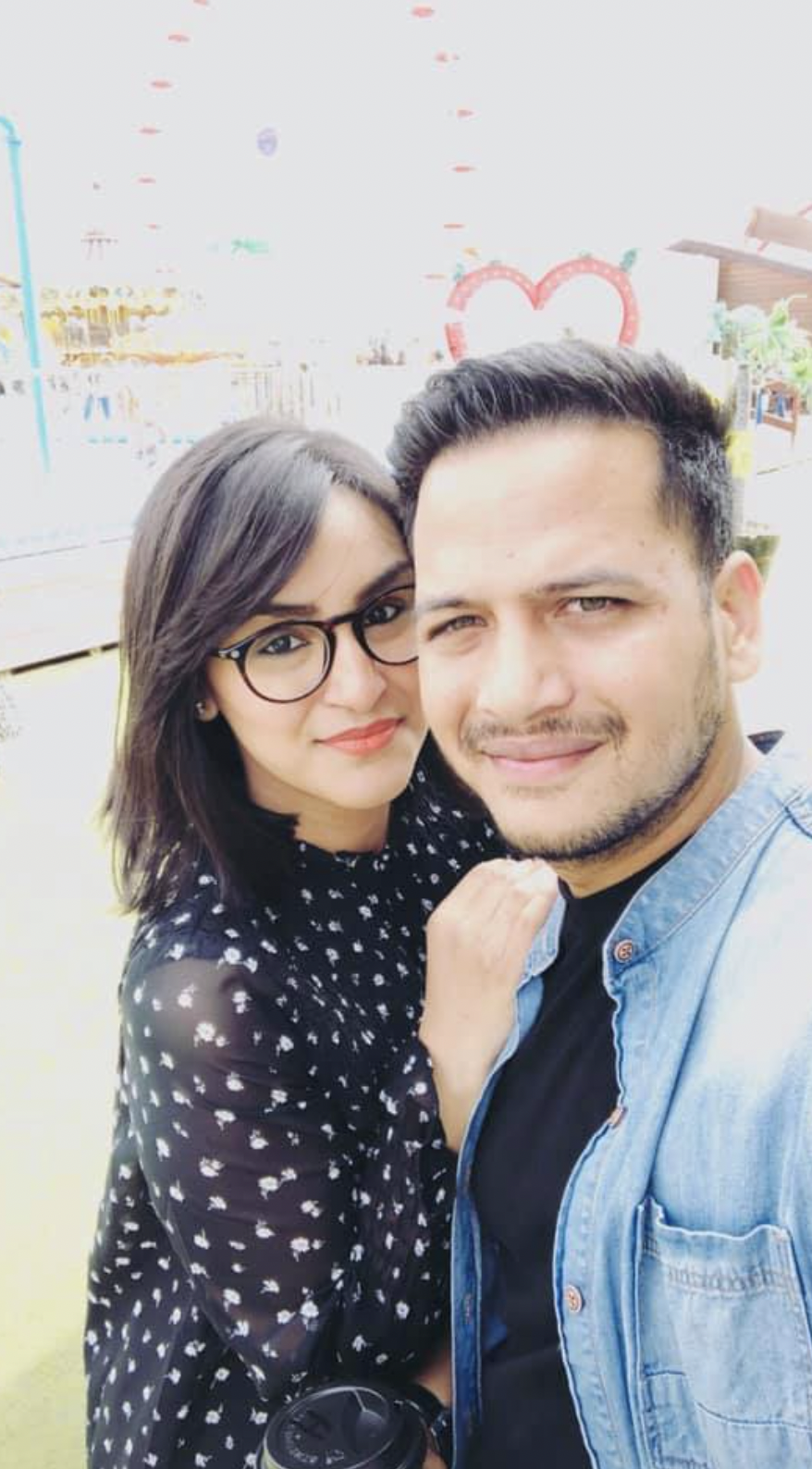 Javed Ali Syed and his partner from a post dated August 29, 2021. | Source: Facebook/Javed Ali Syed