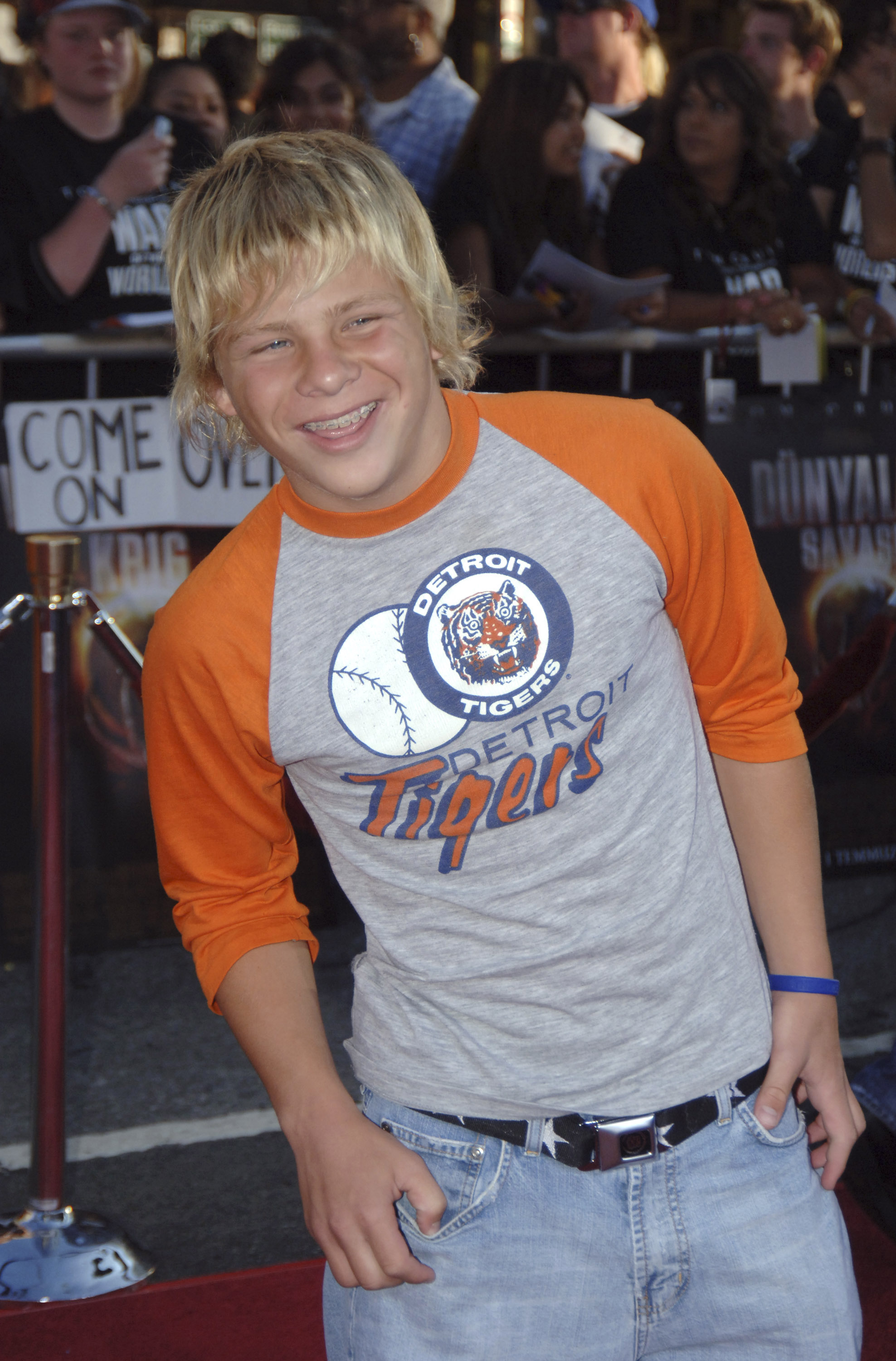 Jonathan Lipnicki during the "War of the Worlds" Los Angeles premiere and fan screening in 2005. | Source: Getty Images