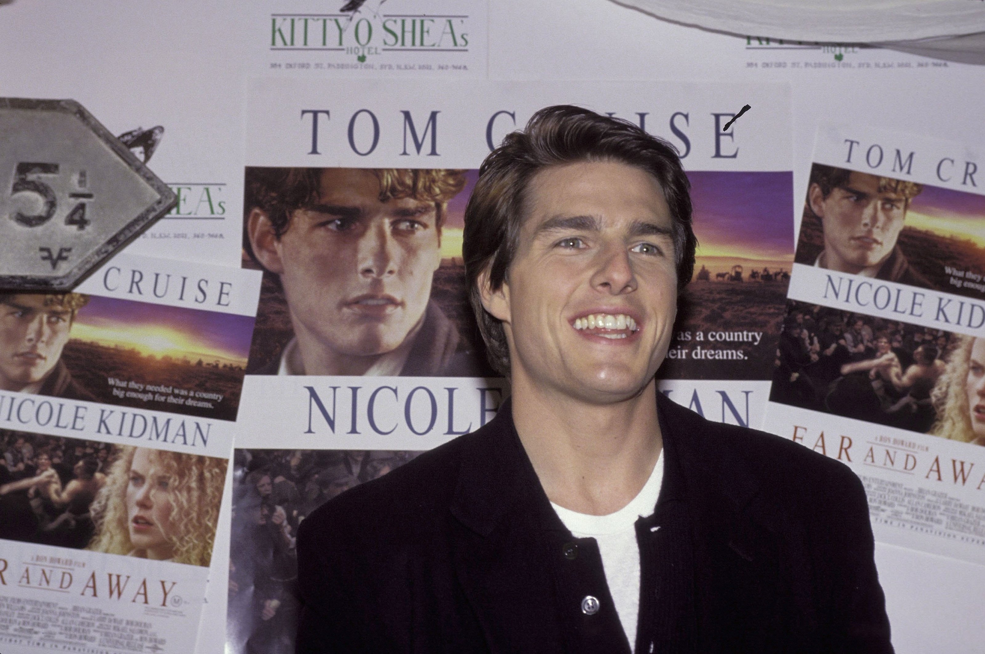 Tom Cruise at media call for 'Far and Away' in Sydney, 1992 | Photo: GettyImages