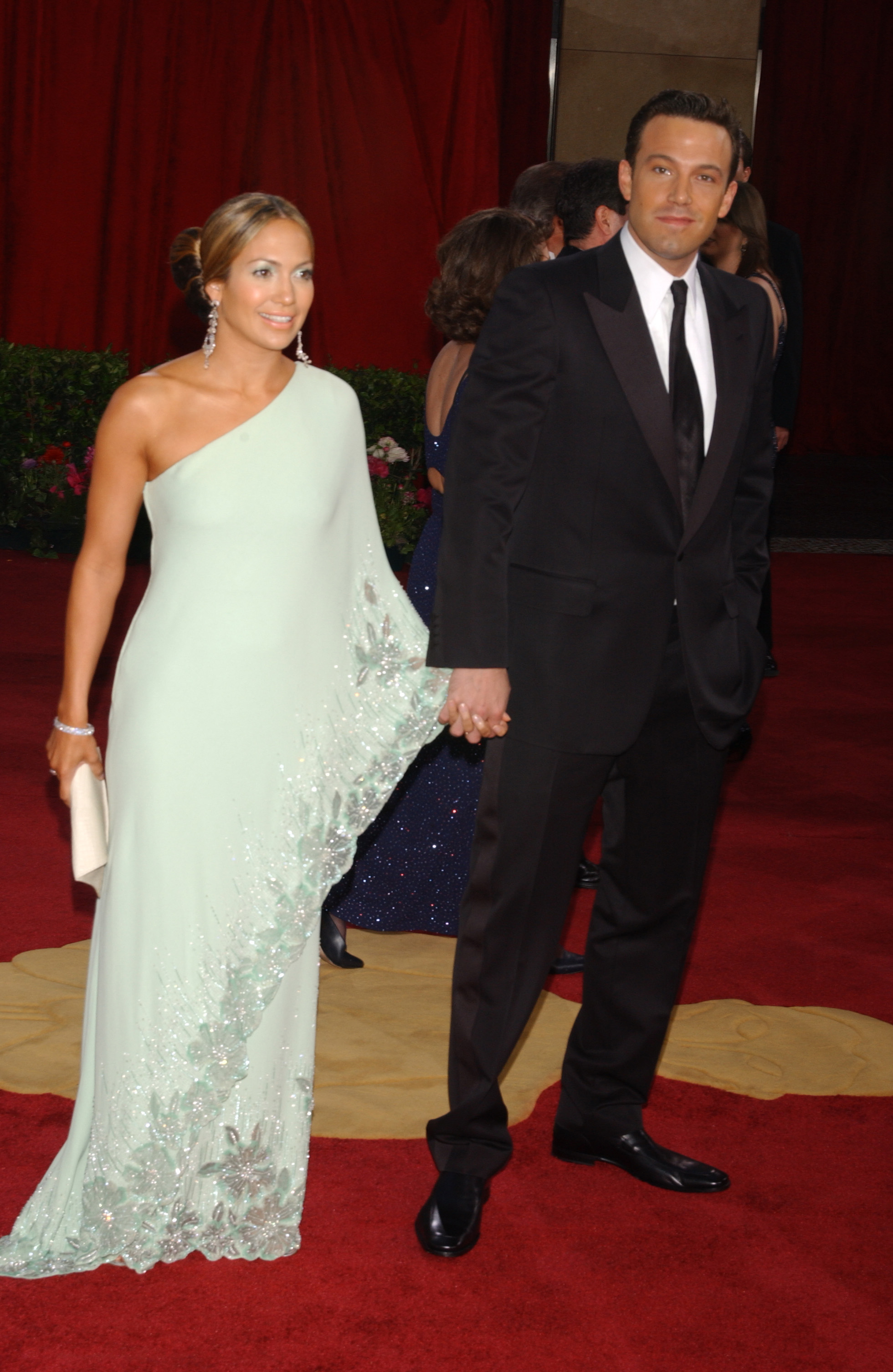 Jennifer Lopez and Ben Affleck at the 75th Annual Academy Awards in 2003 | Source: Getty Images