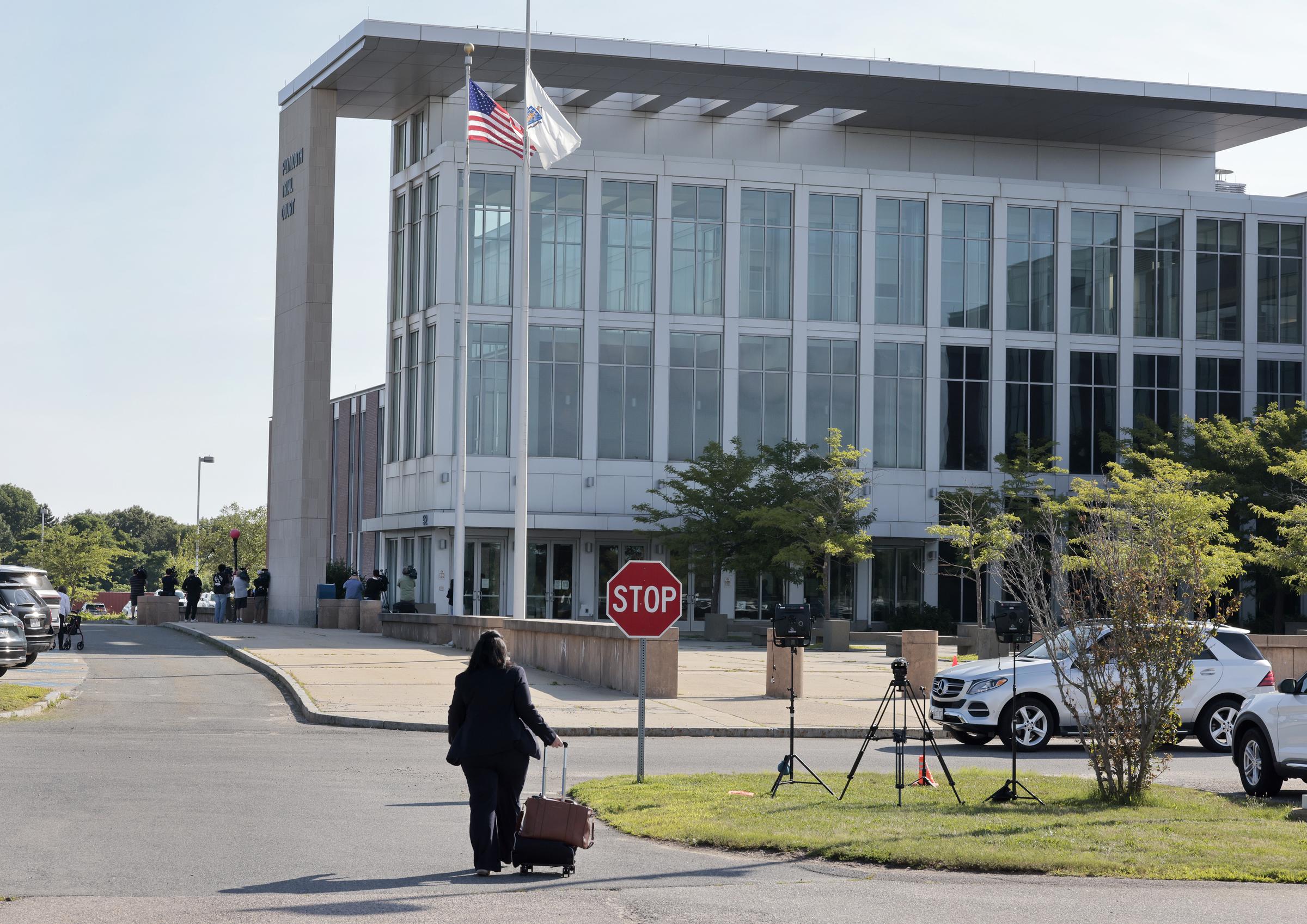 Plymouth Superior Court in Plymouth, Massachusetts, is seen on July 28, 2026, as the murder trial of Lindsay Clancy gets underway with opening statements. | Source: Getty Images
