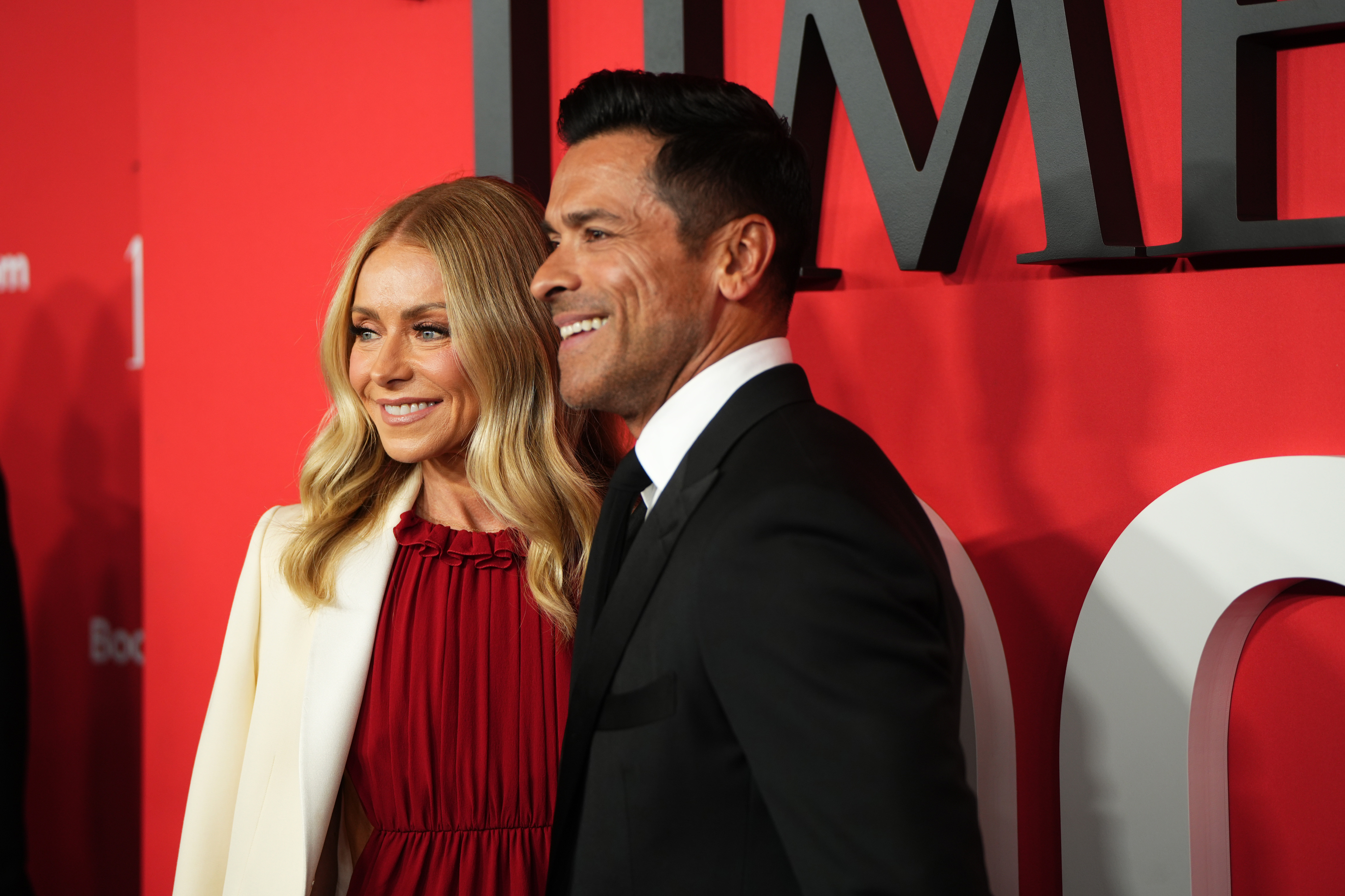 Kelly Ripa and Mark Consuelos at the 2024 Time 100 Gala on April 25, 2024, in New York City. | Source: Getty Images