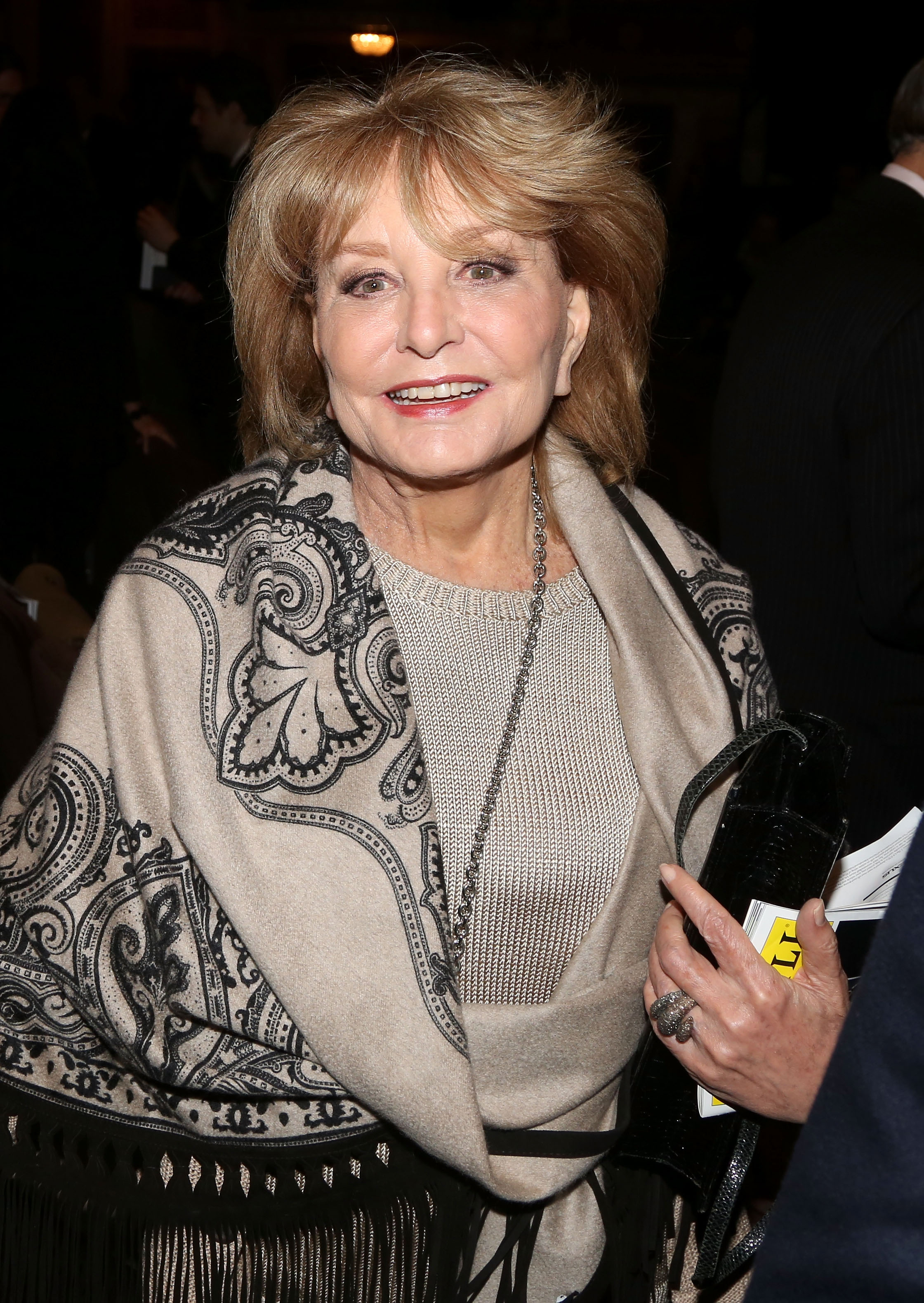 Barbara Walters at the Opening Night of "School of Rock" on Broadway on December 6, 2015, in New York City | Source: Getty Images