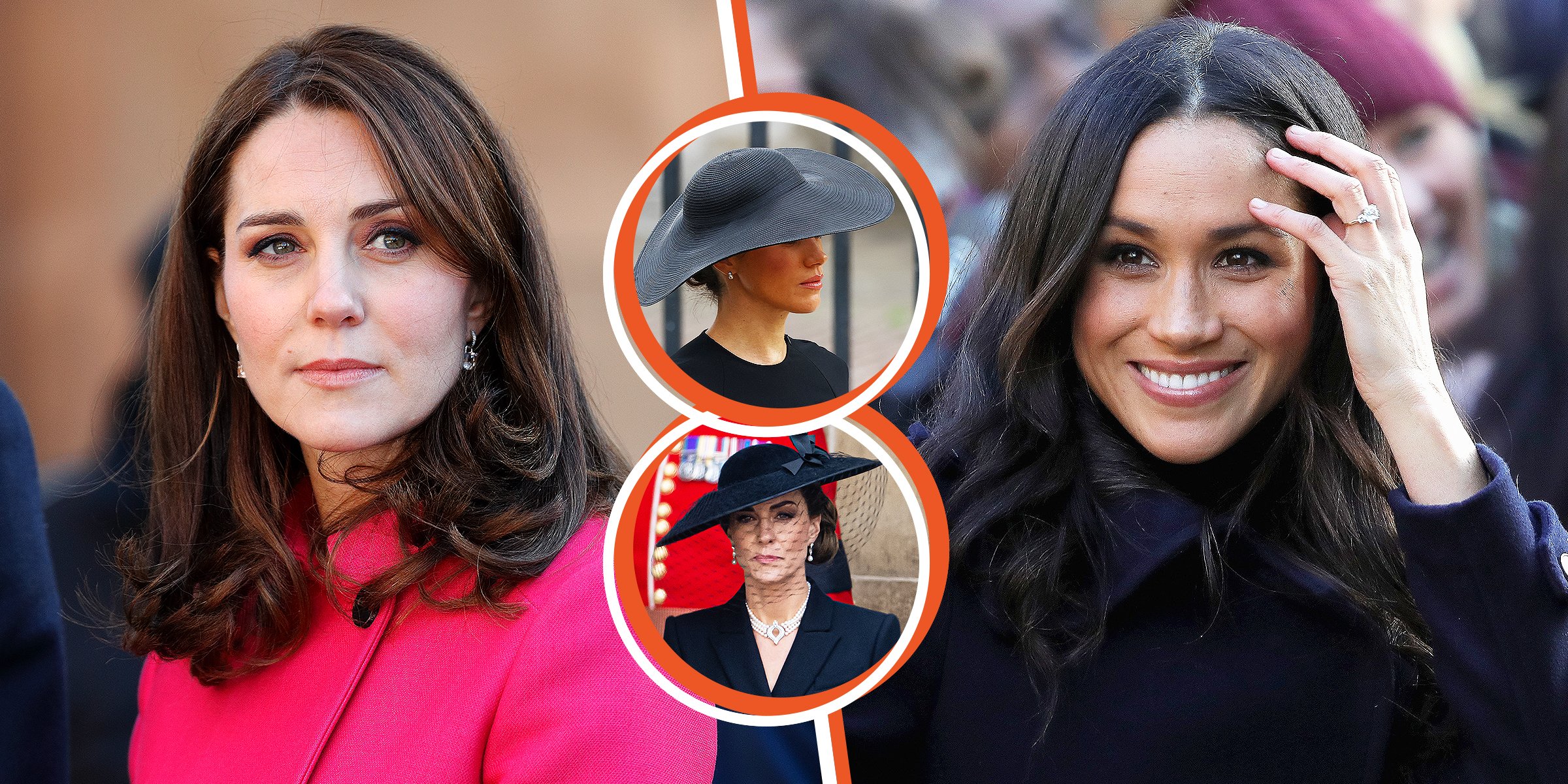 Prinzessin Kate | Prinzessin Kate und Meghan Markle | Meghan Markle | Quelle: Getty Images