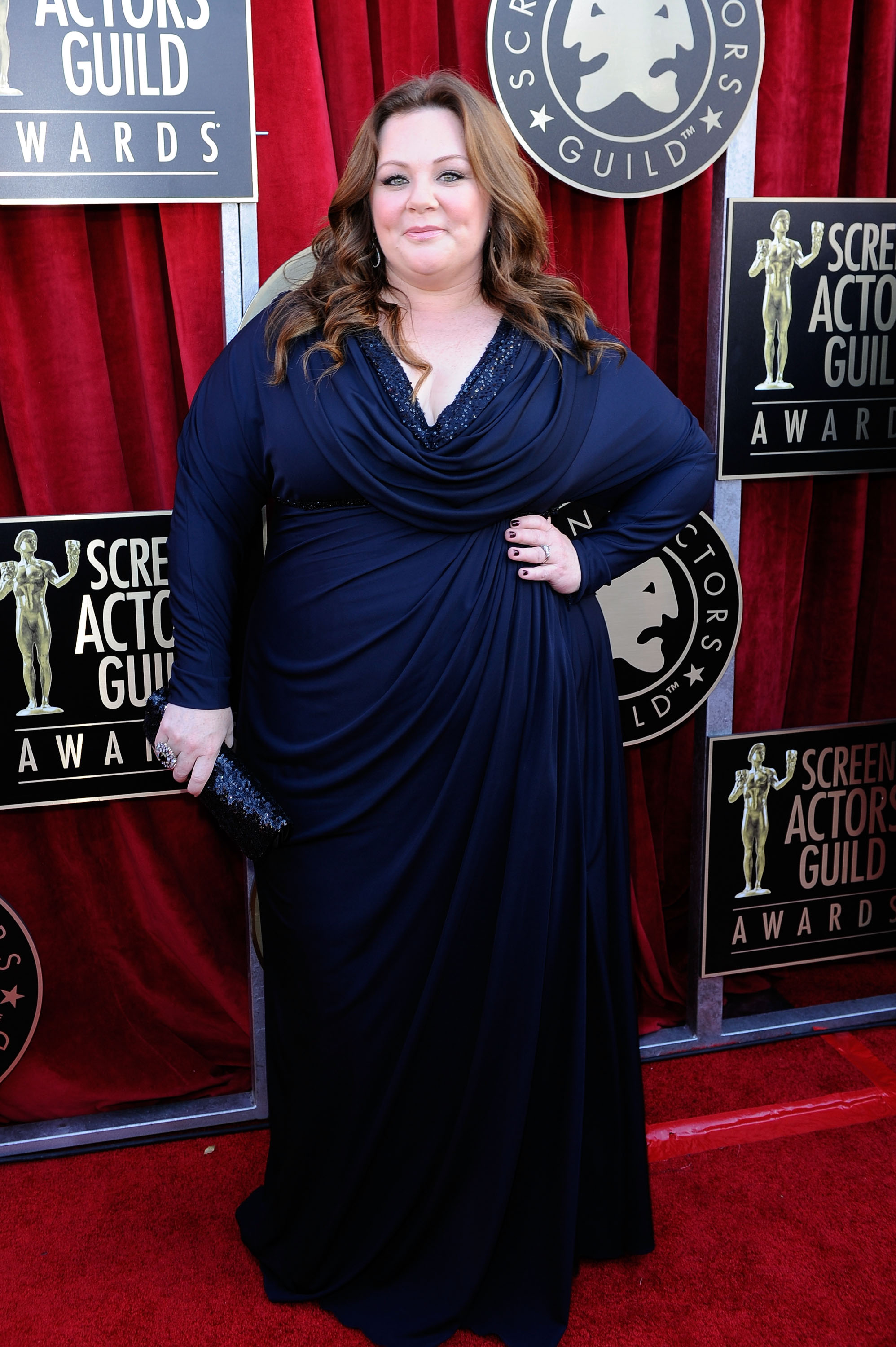 Melissa McCarthy at the 18th Annual Screen Actors Guild Awards in Los Angeles, California on January 29, 2012 | Source: Getty Images
