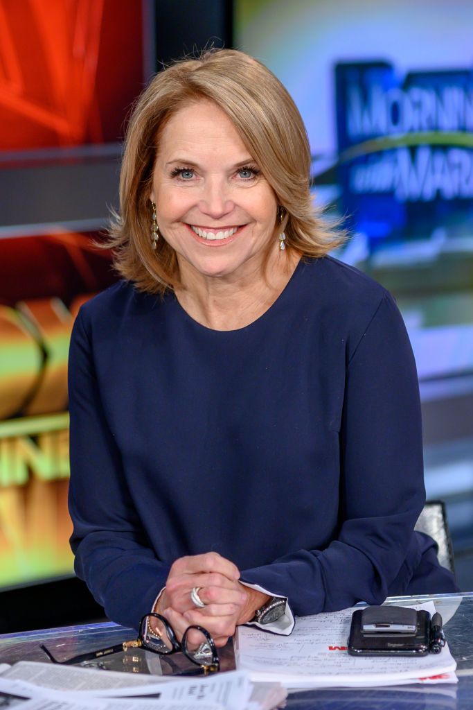 Katie Couric during "Mornings With Maria" at Fox Business Network Studios on March 20, 2019 in New York City. | Source: Getty Images