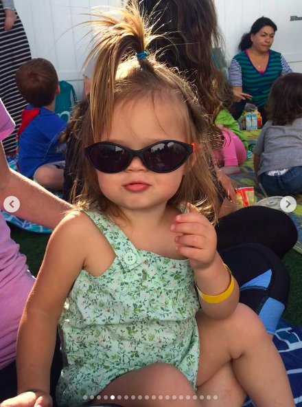 Everly Tatum when she was a toddler. | Source: Instagram/jennadewan