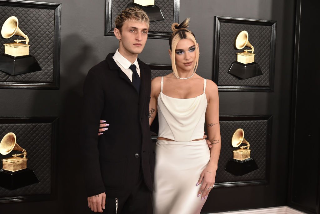Anwar Hadid and Dua Lipa at the 62nd Annual Grammy Awards at Staples Center on January 26, 2020 | Photo: Getty Images