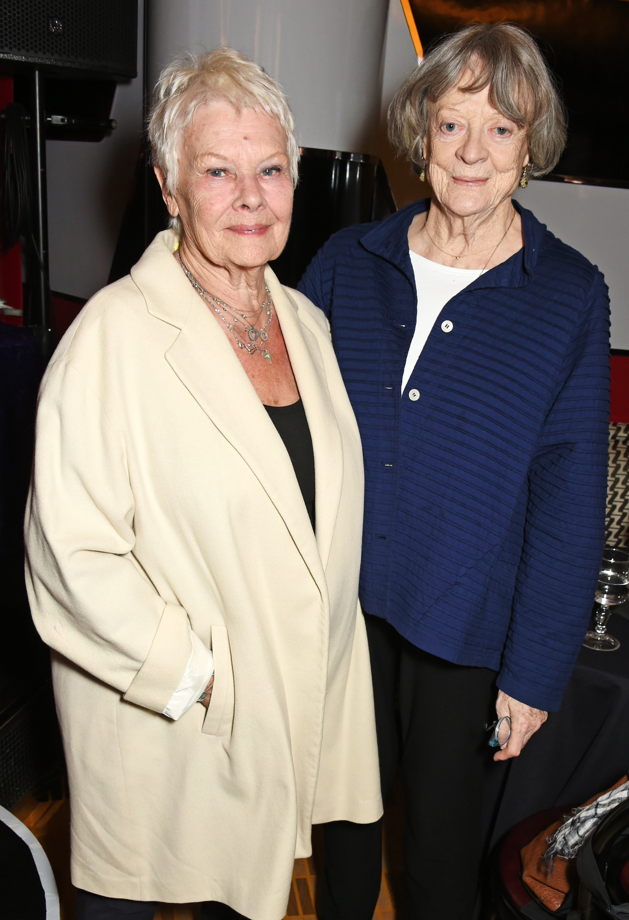 Judi Dench and Maggie Smith attend the Acting For Others Presidential Awards on May 12, 2017, in London, England. | Source: Getty Images