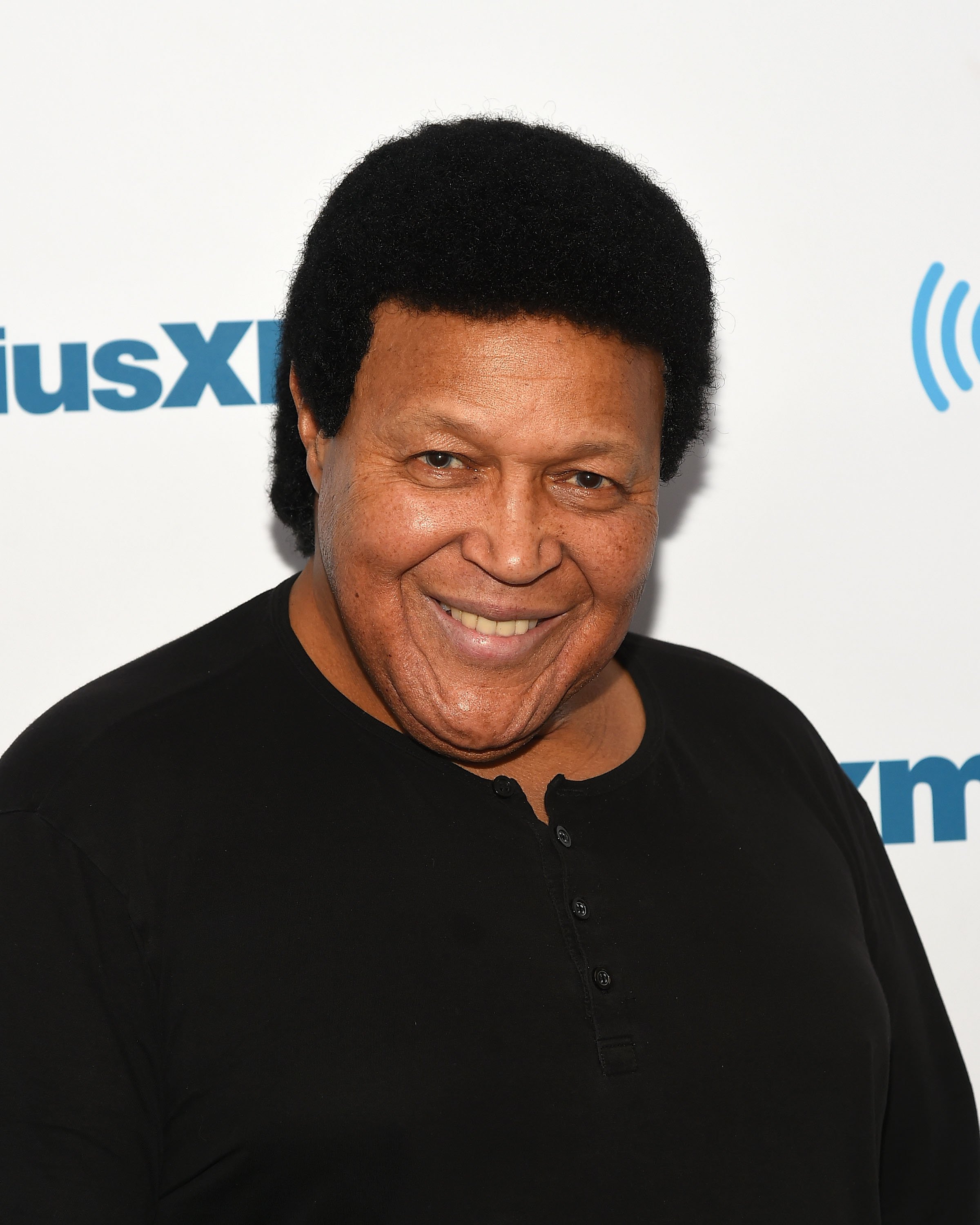 Singer/songwriter Chubby Checker visits at SiriusXM Studios on March 23, 2016, in New York City. | Source: Getty Images.