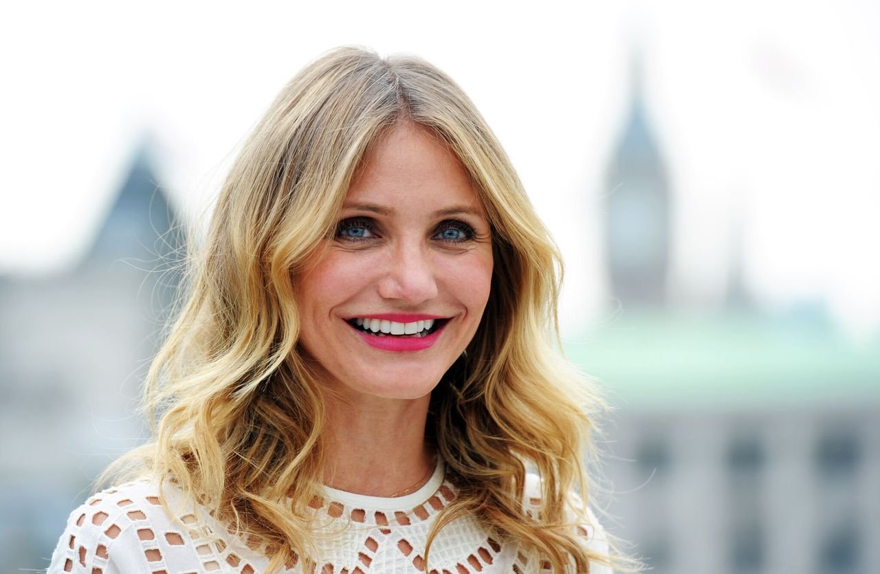 Cameron Diaz attends a photocall for "Sex Tape." | Source: Getty Images 