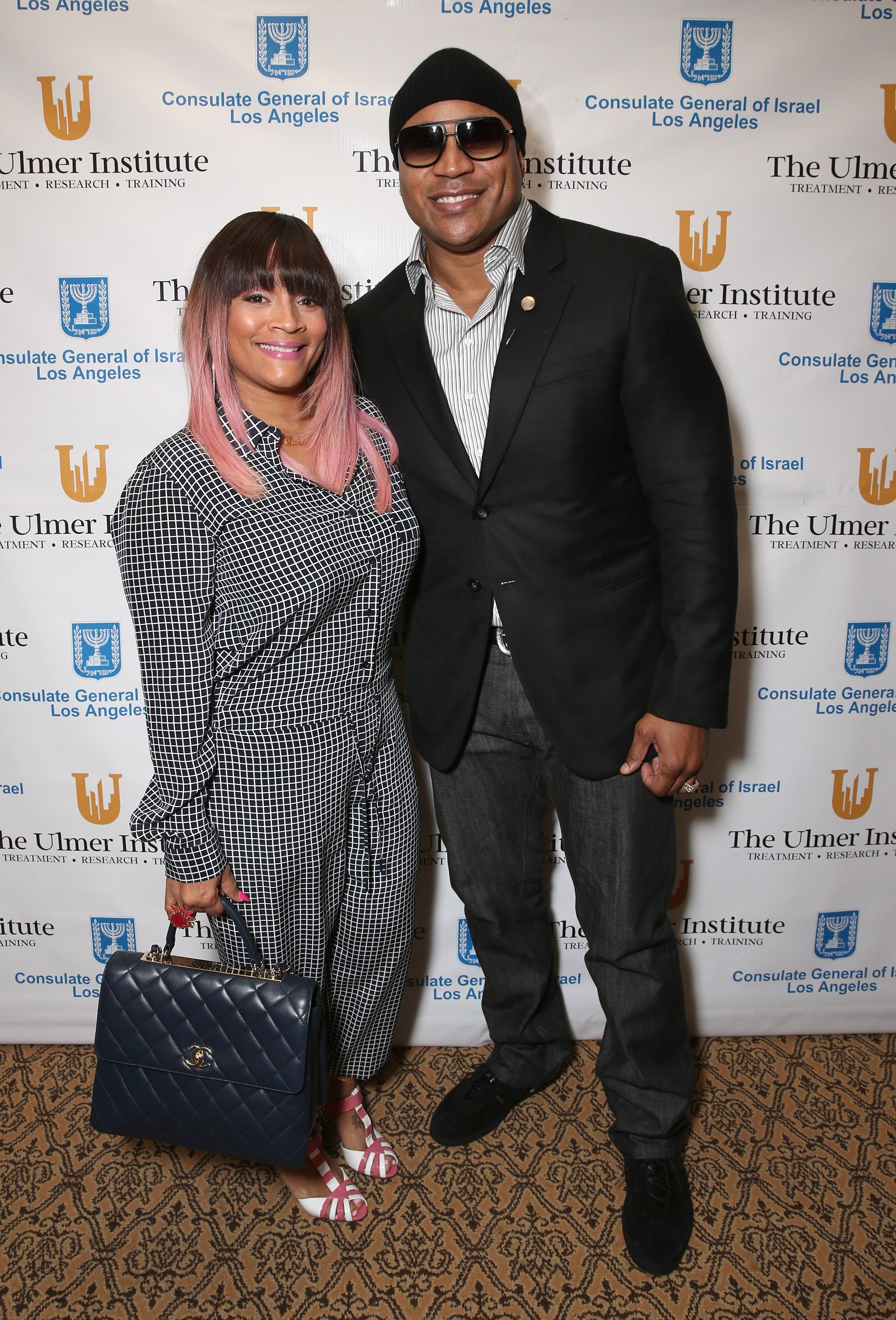 Simone Smith and LL Cool J at the Ulmer Institute launch celebration in Beverly Hills, California, 2016 | Photo Getty Images