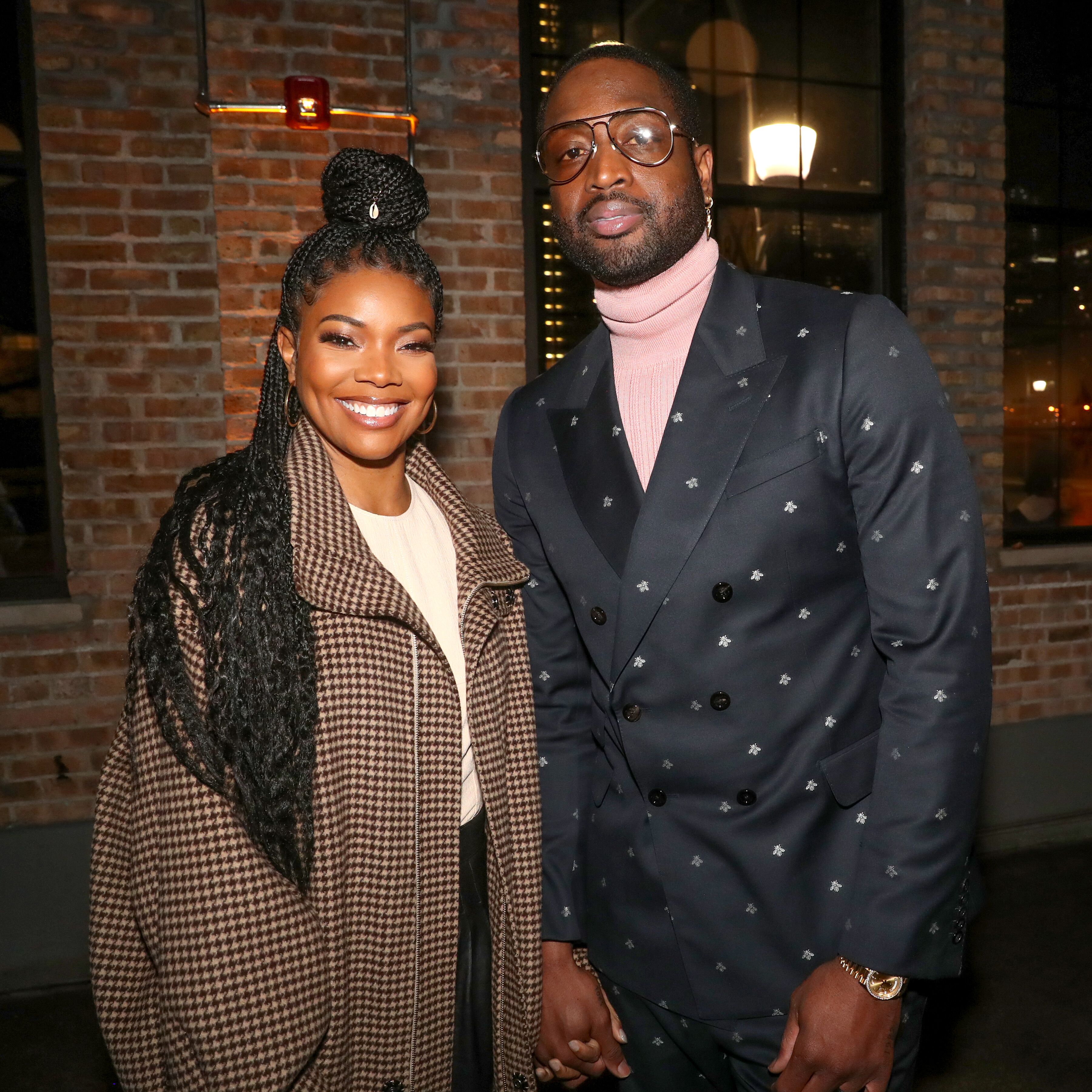 Gabrielle Union and Dwyane Wade attend Stance Spades At NBA All-Star 2020 at City Hall on February 15, 2020 in Chicago, Illinois | Photo: Getty Images 