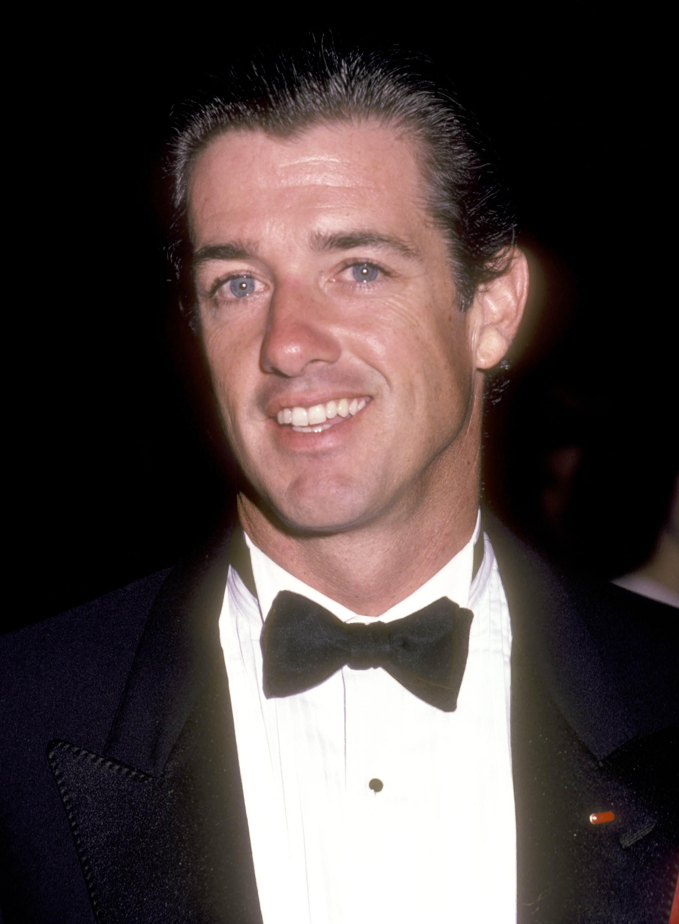 Doug Sheehan and wife Cate Abert attend the Shearson Lehman Brothers Old Westbury Gardens Invitational Polo Cup Presents The Players Ball on July 19, 1985, at Westbury House in Old Westbury, New York | Source: Getty Images