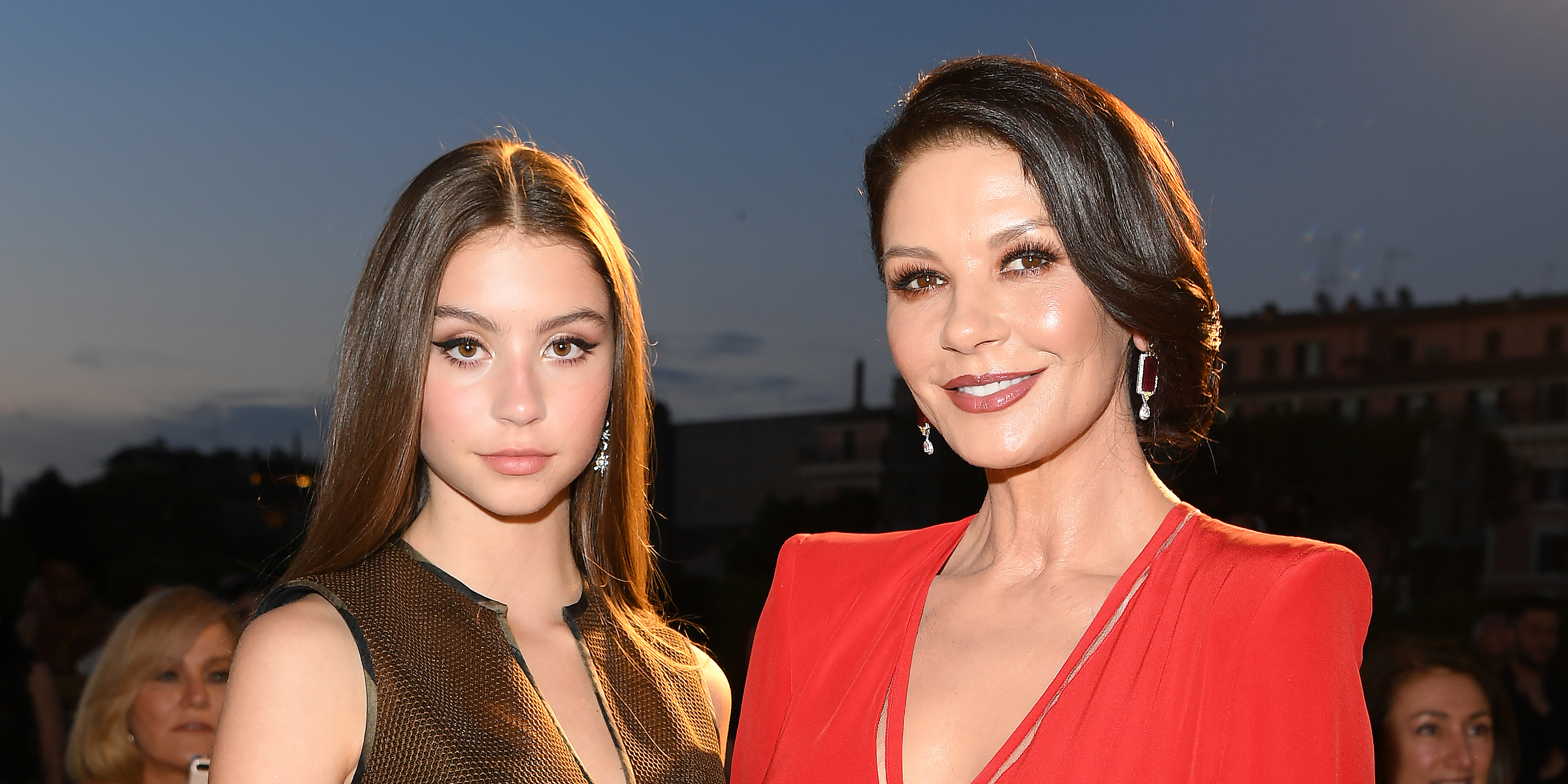 Catherine Zeta-Jones and Her Daughter Carys Douglas | Source: Getty Images