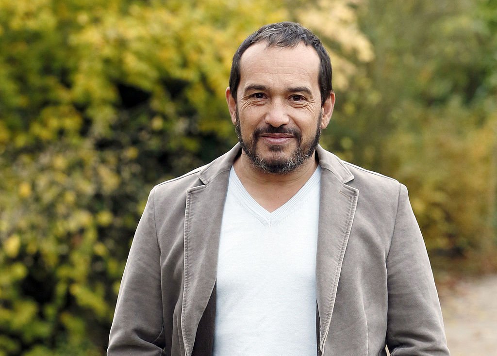 French actor Mehdi El Glaoui poses on November 21, 2013 in Paris before the release of the film 