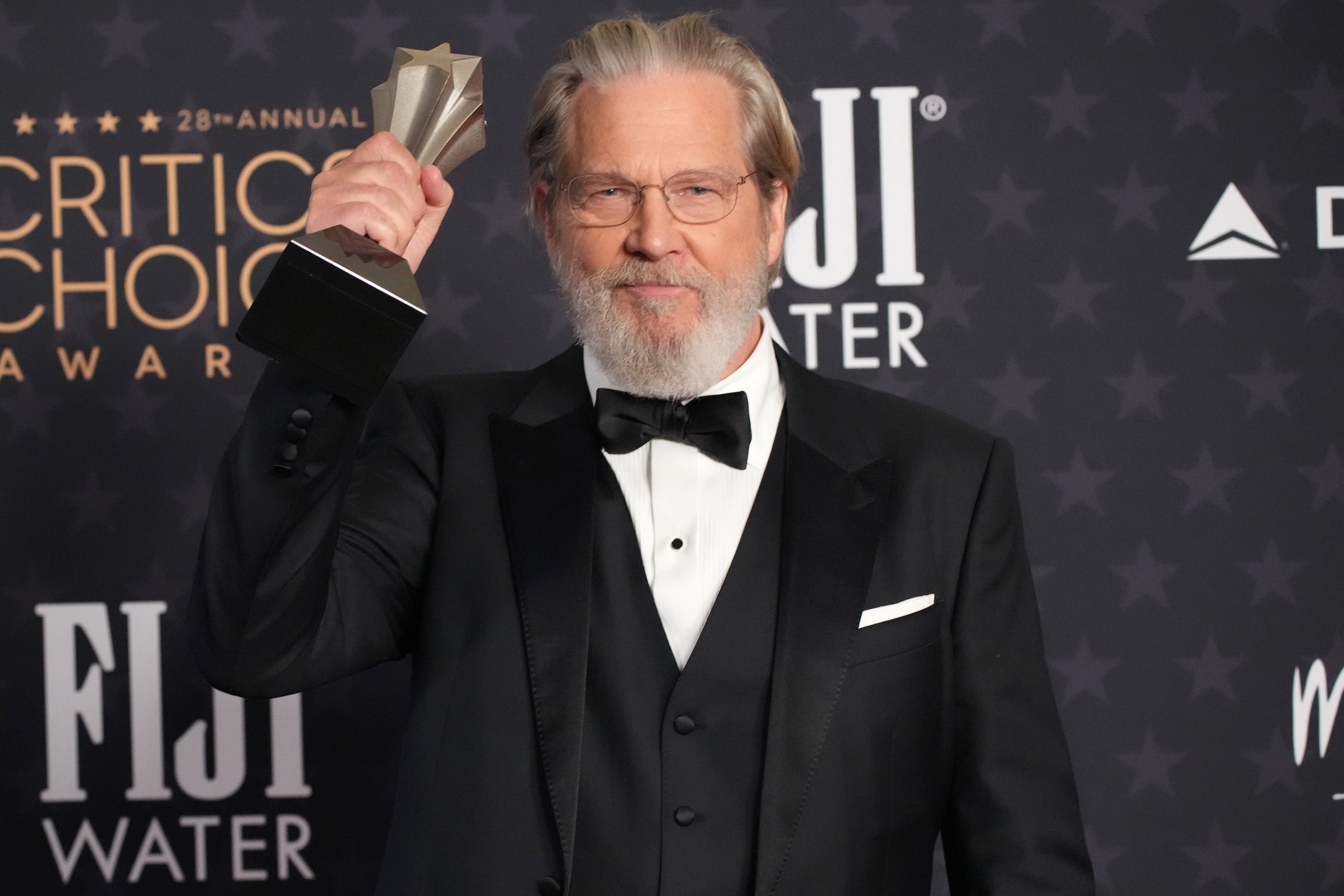 Jeff Bridges at the 28th Annual Critics Choice Awards at Fairmont Century Plaza on January 15, 2023 in Los Angeles, California | Source: Getty Images