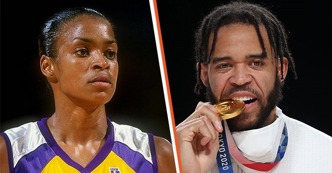 Former WNBA star Pamela McGee and her son Javale McGee. | Photo: Getty Images