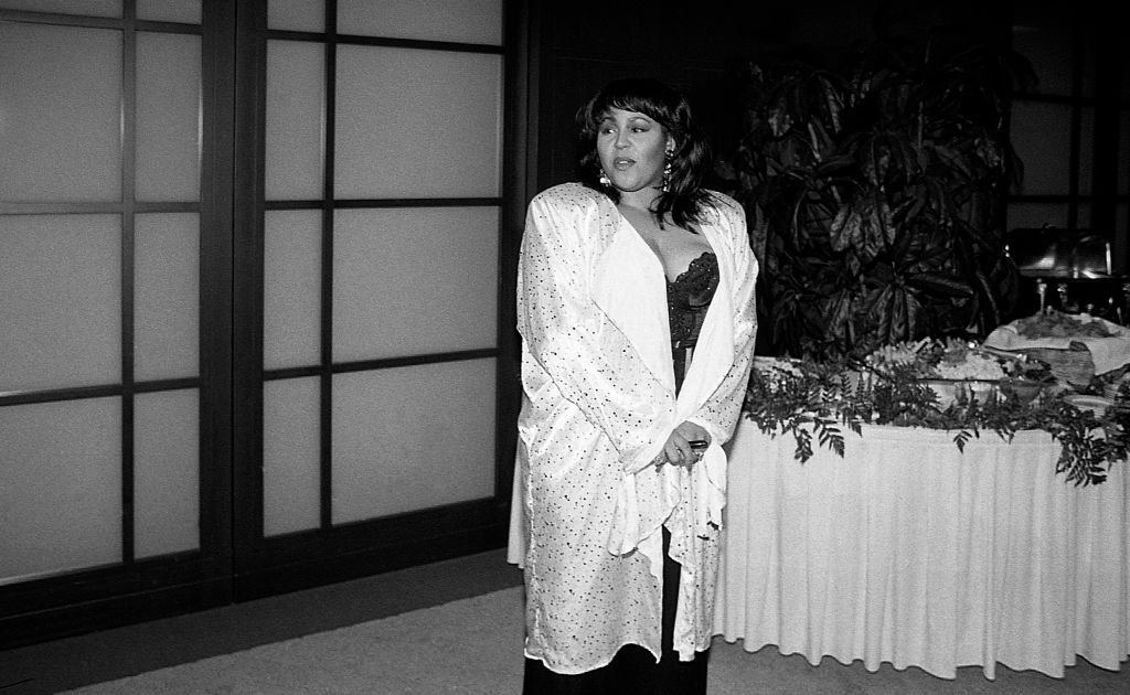 Singer Vesta at a listening party in her honor at the 410 Club in Chicago, Illinois in September 1991. | Photo: Getty Images