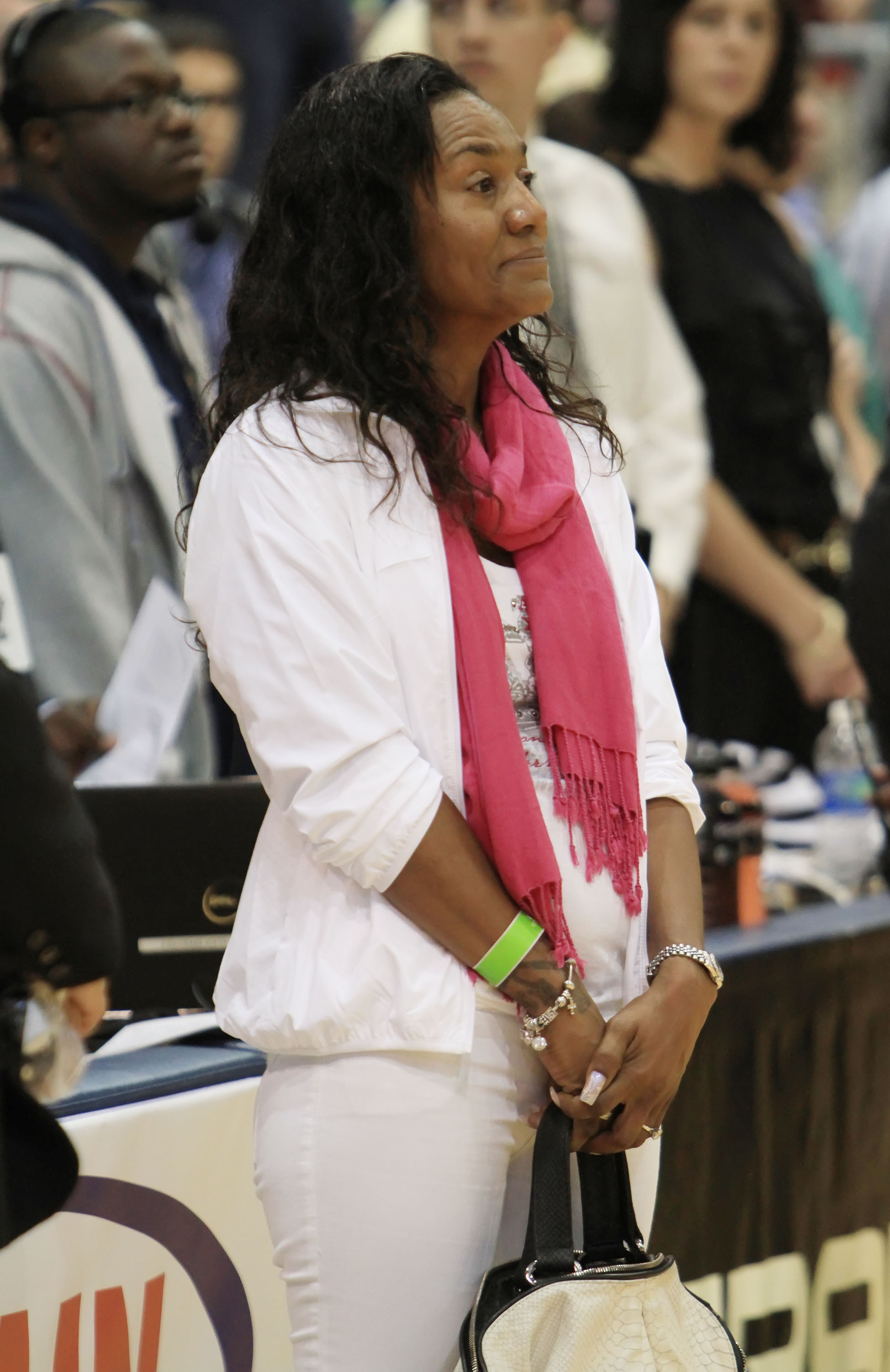LeBron James' mother, Gloria James, attends South Florida All-Star Classic game at Florida International University on October 8, 2011, in Miami, Florida | Source: Getty Images