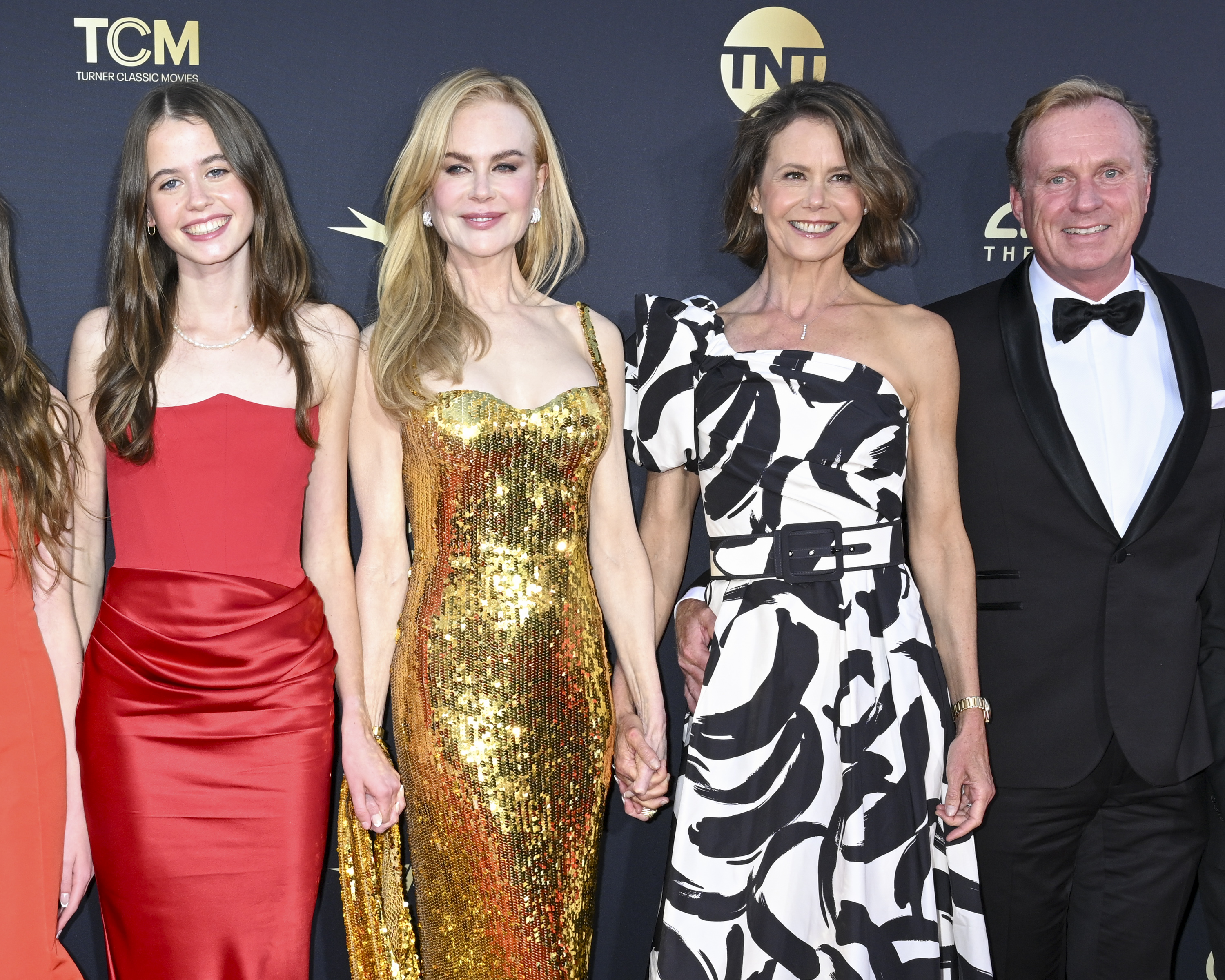 Rose Urban, Nicole Kidman, her siater Antonia, and Craig Marran at the AFI Life Achievement Award held at The Dolby Theatre in Los Angeles, California on April 27, 2024 | Source: Getty Images