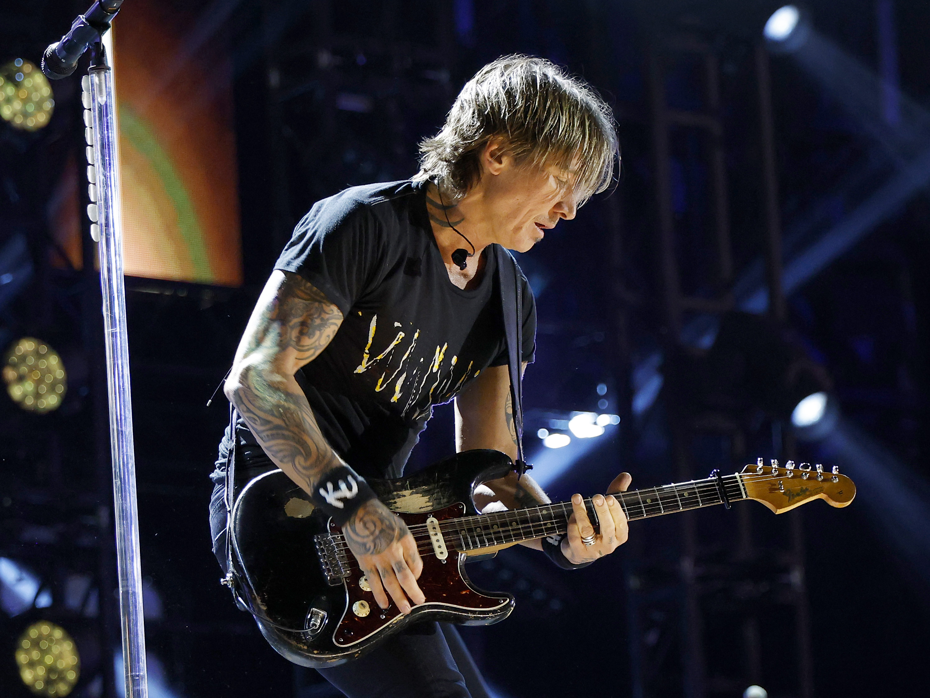 Keith Urban performing during CMA Fest 2025 on June 6 in Nashville, Tennessee. | Source: Getty Images
