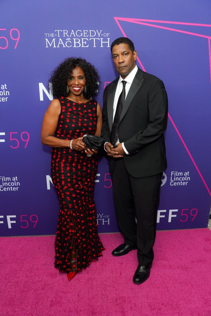Pauletta Washington and Denzel Washington attend The 59th New York Film Festival Opening Night - The Tragedy Of Macbeth at Alice Tully Hall, Lincoln Center on September 24, 2021 in New York City. | Source: Getty images