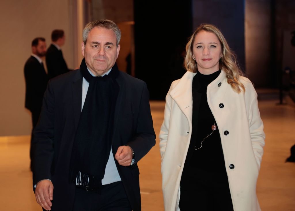 Xavier Bertrand et Emmanuelle Gontier, le 20 février 2019. ӏ Source : Getty Images