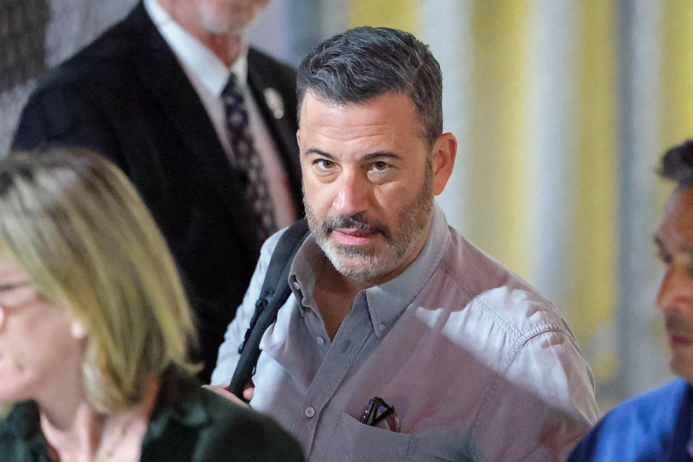 Jimmy Kimmel is seen on November 10, 2025 in Los Angeles, California | Source: Getty Images