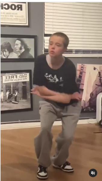 Shiloh Jolie-Pitt dancing, from a post dated July 4, 2024 | Source: Instagram/kolaniemarks