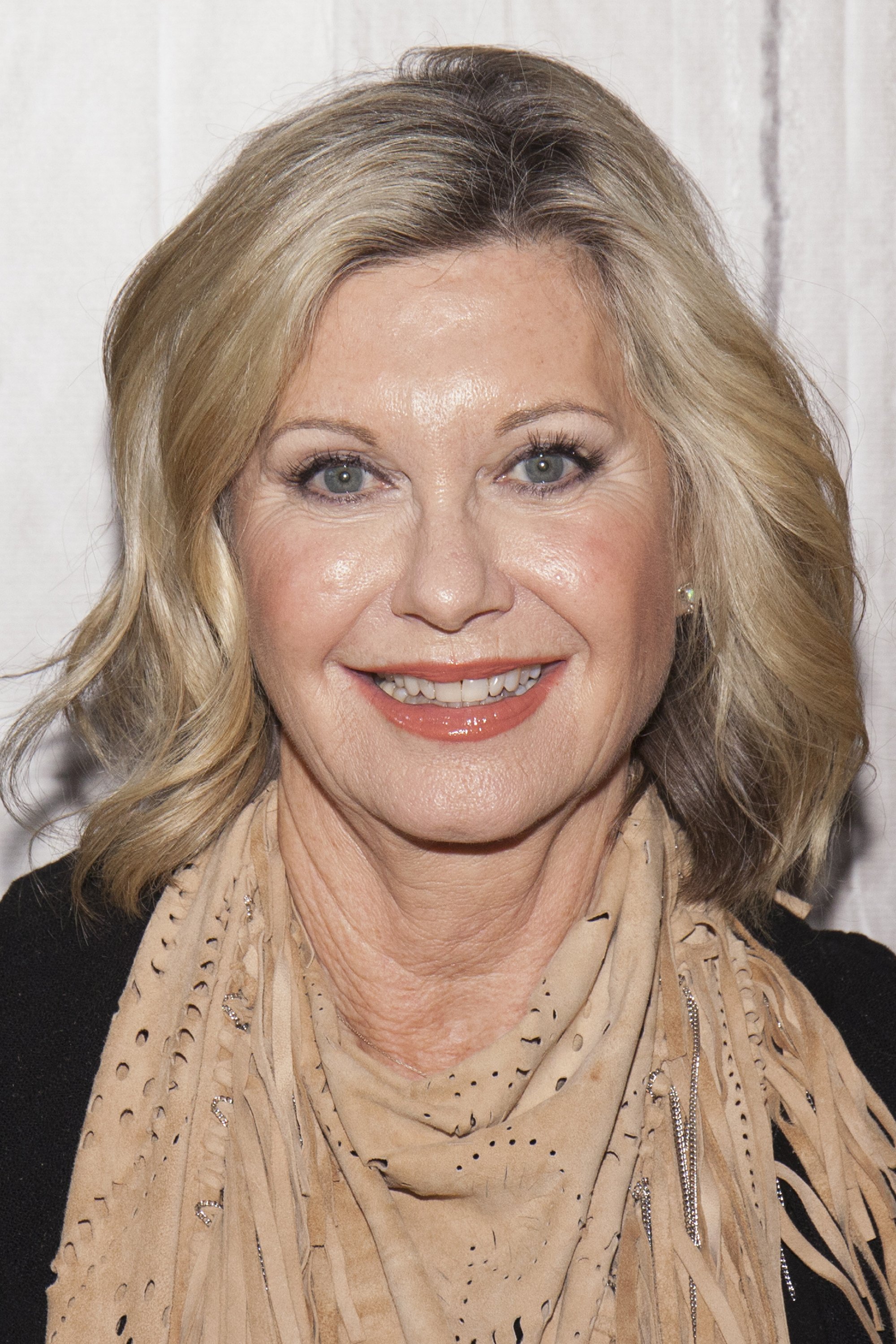 Olivia Newton-John attends The Build Series Presents Olivia Newton-John, Amy Sky, And Beth Nielsen Chapman Discussing The New Project "LIV ON" at AOL HQ on October 3, 2016, in New York City. | Source: Getty Images