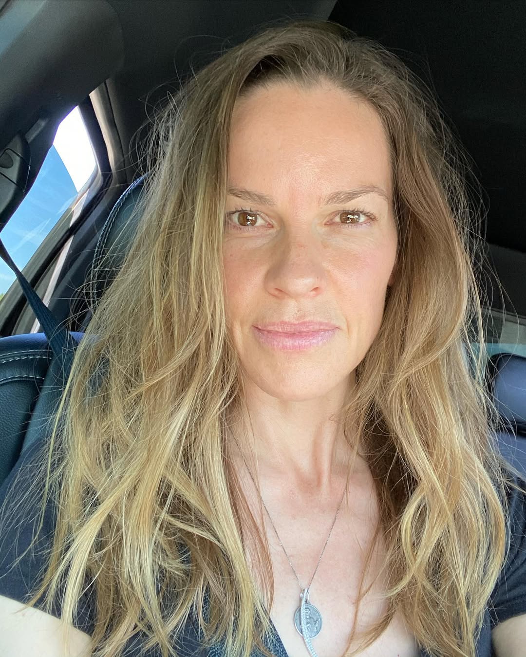 Hilary Swank from a post dated May 6, 2021. | Source: Instagram/hilaryswank