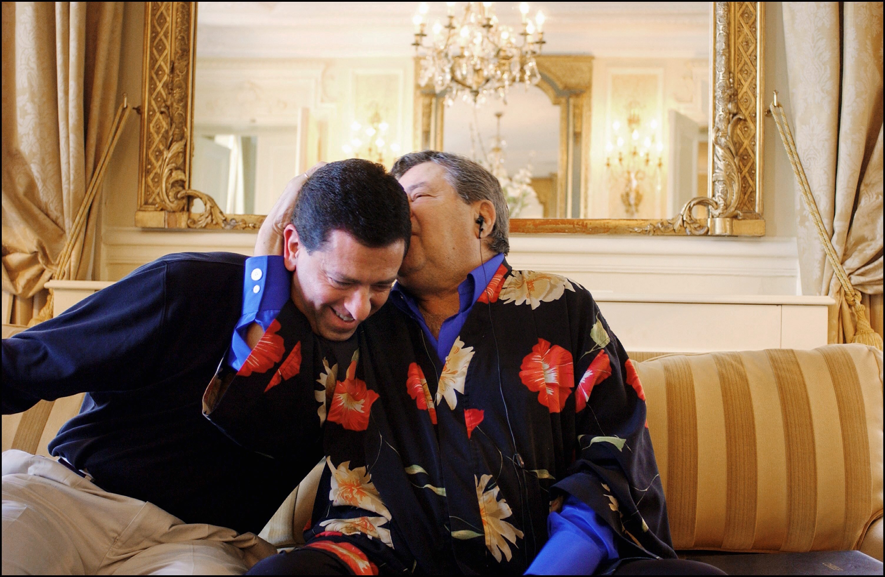 Anthony and Jerry Lewis. April 15, 2004 | Source: Getty Images 