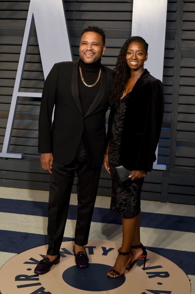 Anthony Anderson and Alvina Stewart attends the 2018 Vanity Fair Oscar Party  | Getty Images