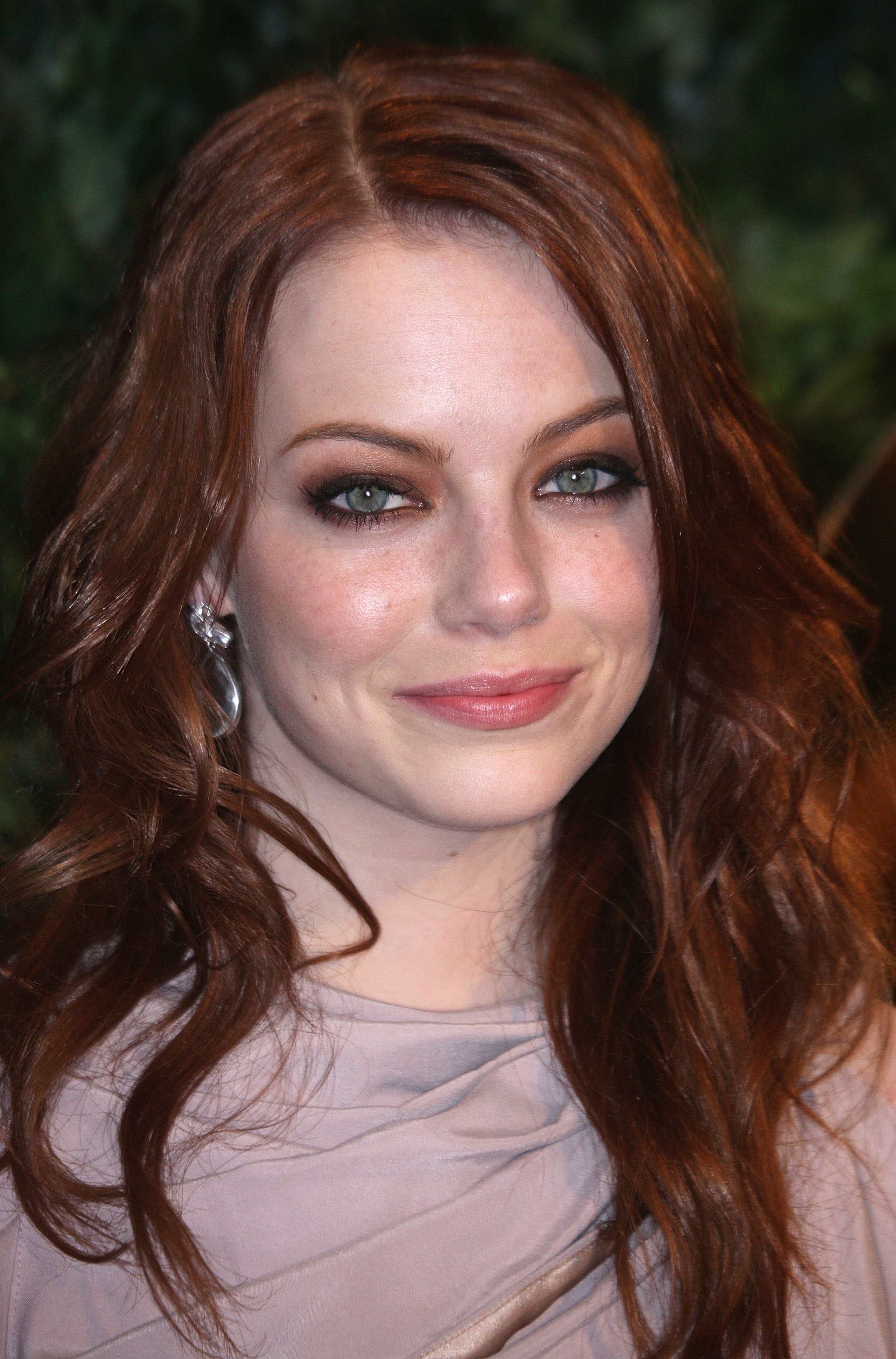 Emma Stone at the QVC Red Carpet Style event at the Four Seasons Hotel on March 5, 2010, in Beverly Hills, California. | Source: Getty Images