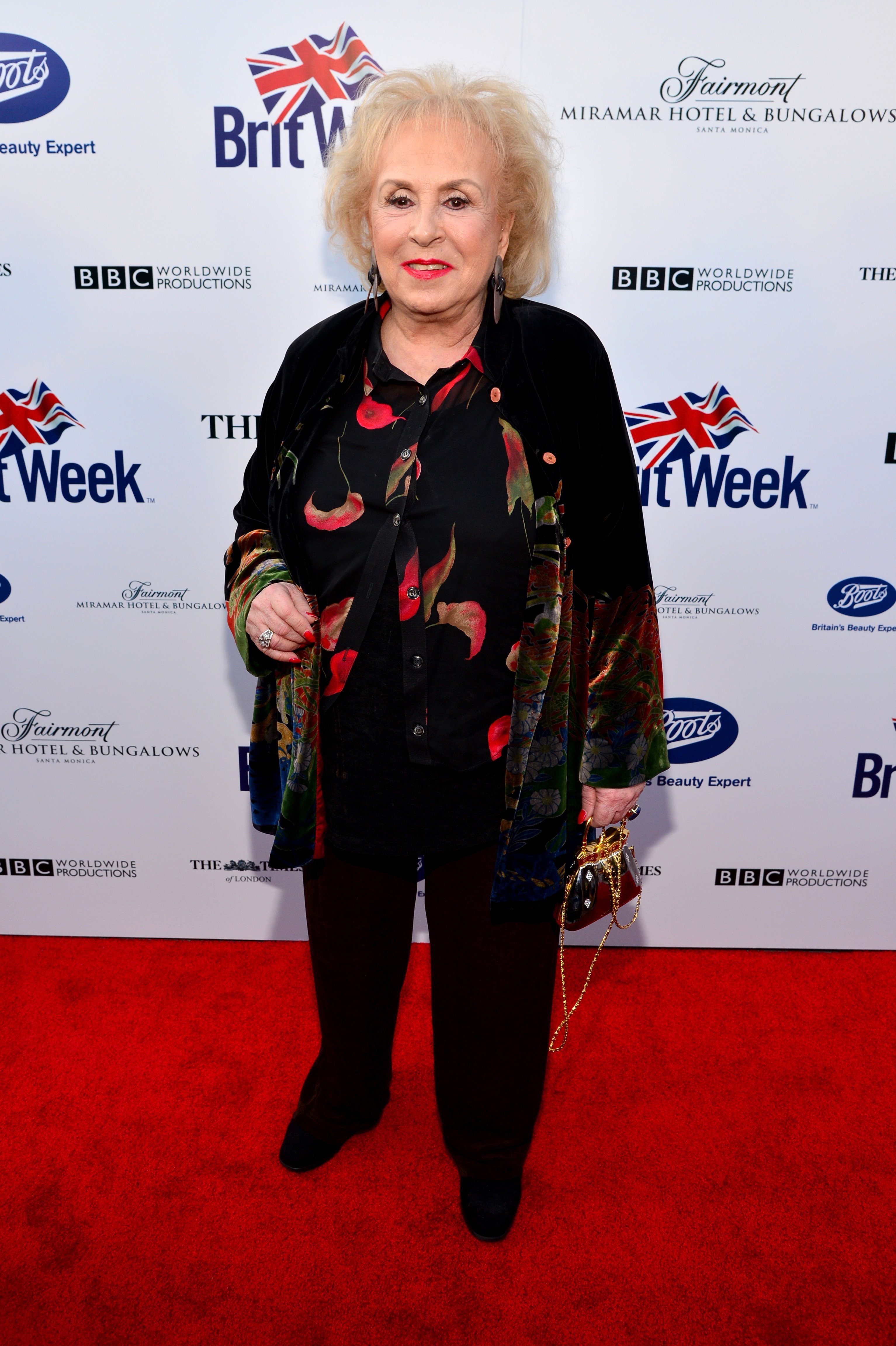 Doris Roberts attends the 8th Annual BritWeek Launch Party at a private residence on April 22, 2014, in Los Angeles, California. | Source: Getty Images.