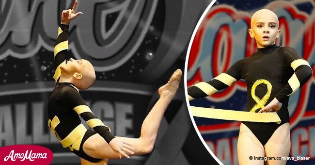 10-year-old girl won't let cancer stand in her way of being an amazing dancer