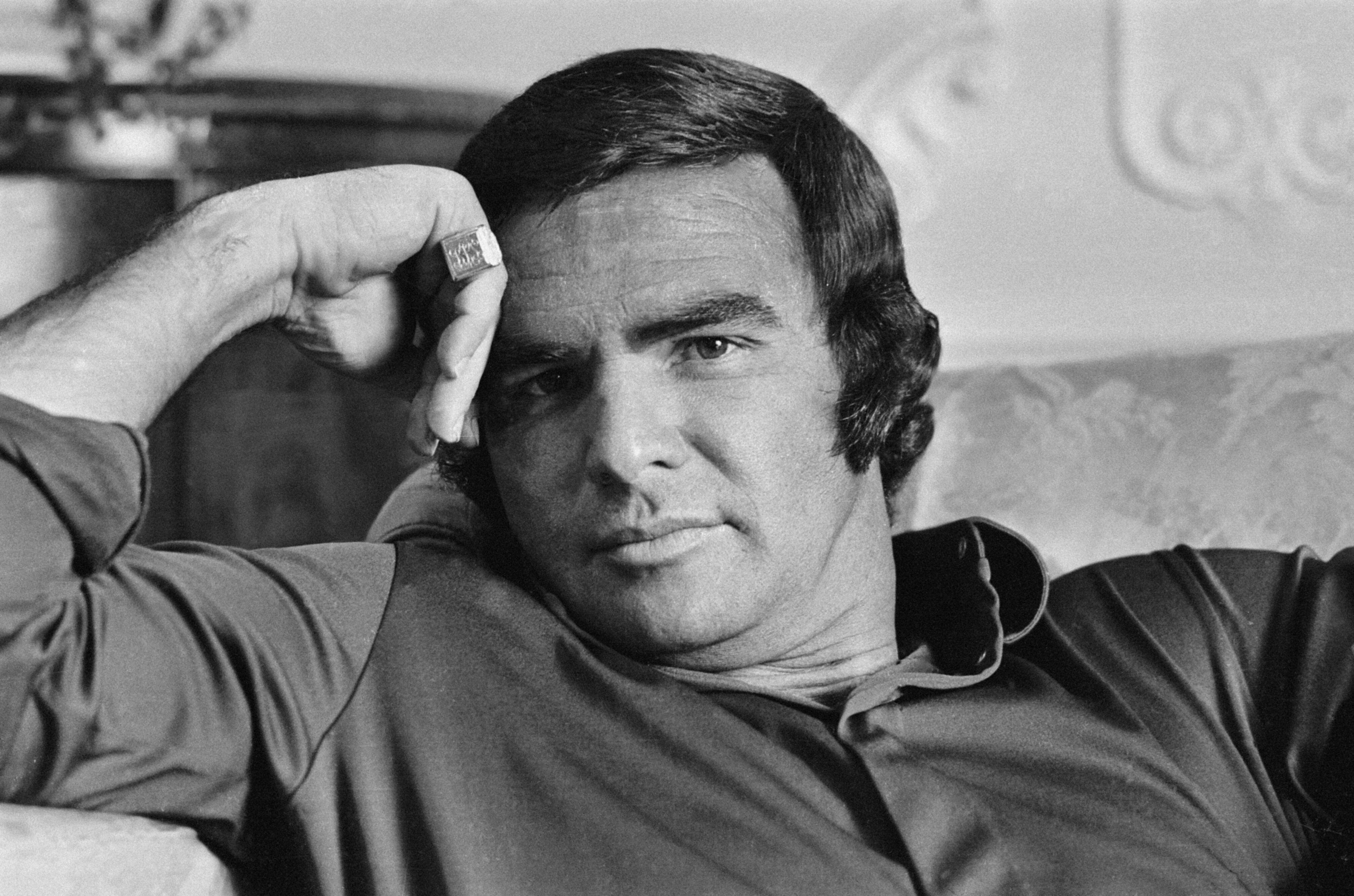 Film star Burt Reynolds in relaxed mood. | Source: Getty Images