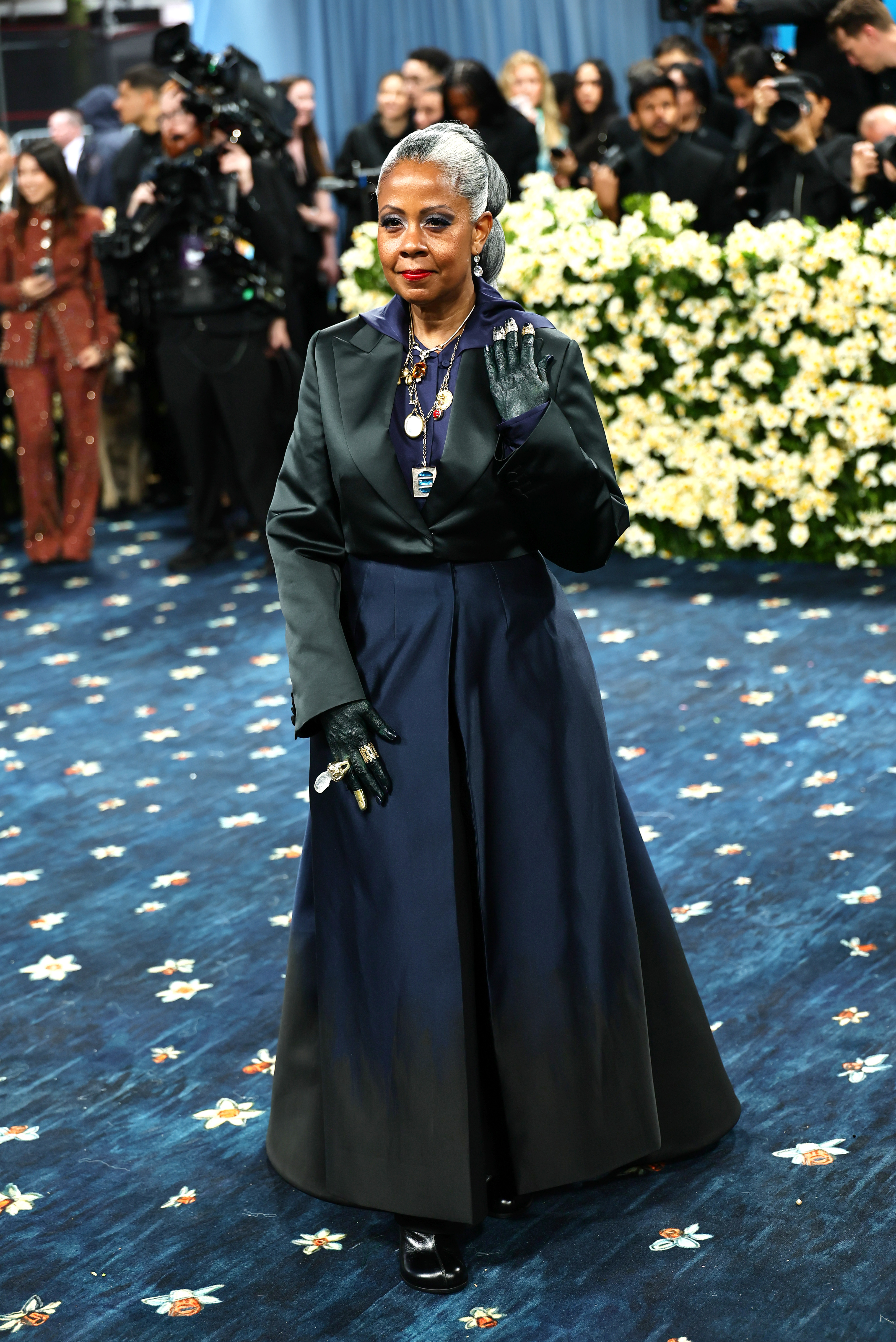 Torkwase Dyson attends the Met Gala at the Metropolitan Museum of Art on May 5, 2025, in New York City | Source: Getty Images