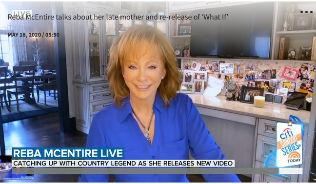 Reba McEntire being interviewed on Today in Oklahoma on March 18, 2020 | Source: Youtube.com/Today